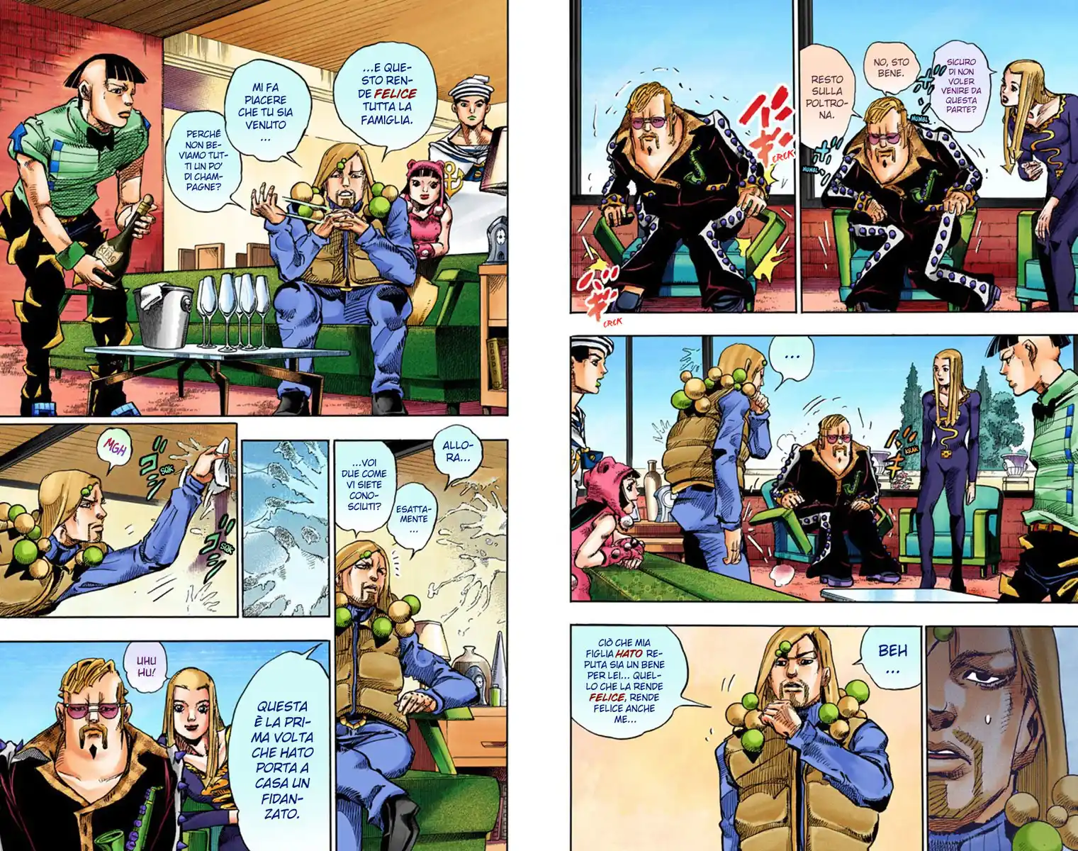 JoJo's Bizarre Adventure Part 8 - JoJolion (Official Colored) Capitolo 48 page 3