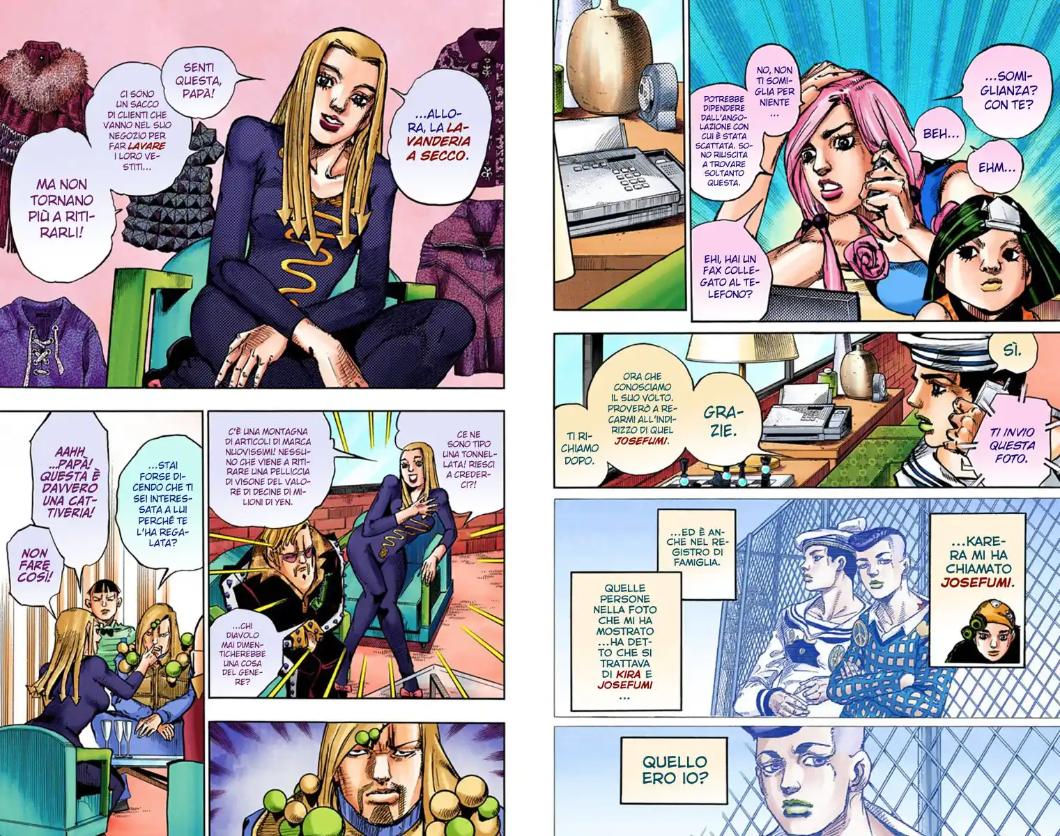 JoJo's Bizarre Adventure Part 8 - JoJolion (Official Colored) Capitolo 48 page 7