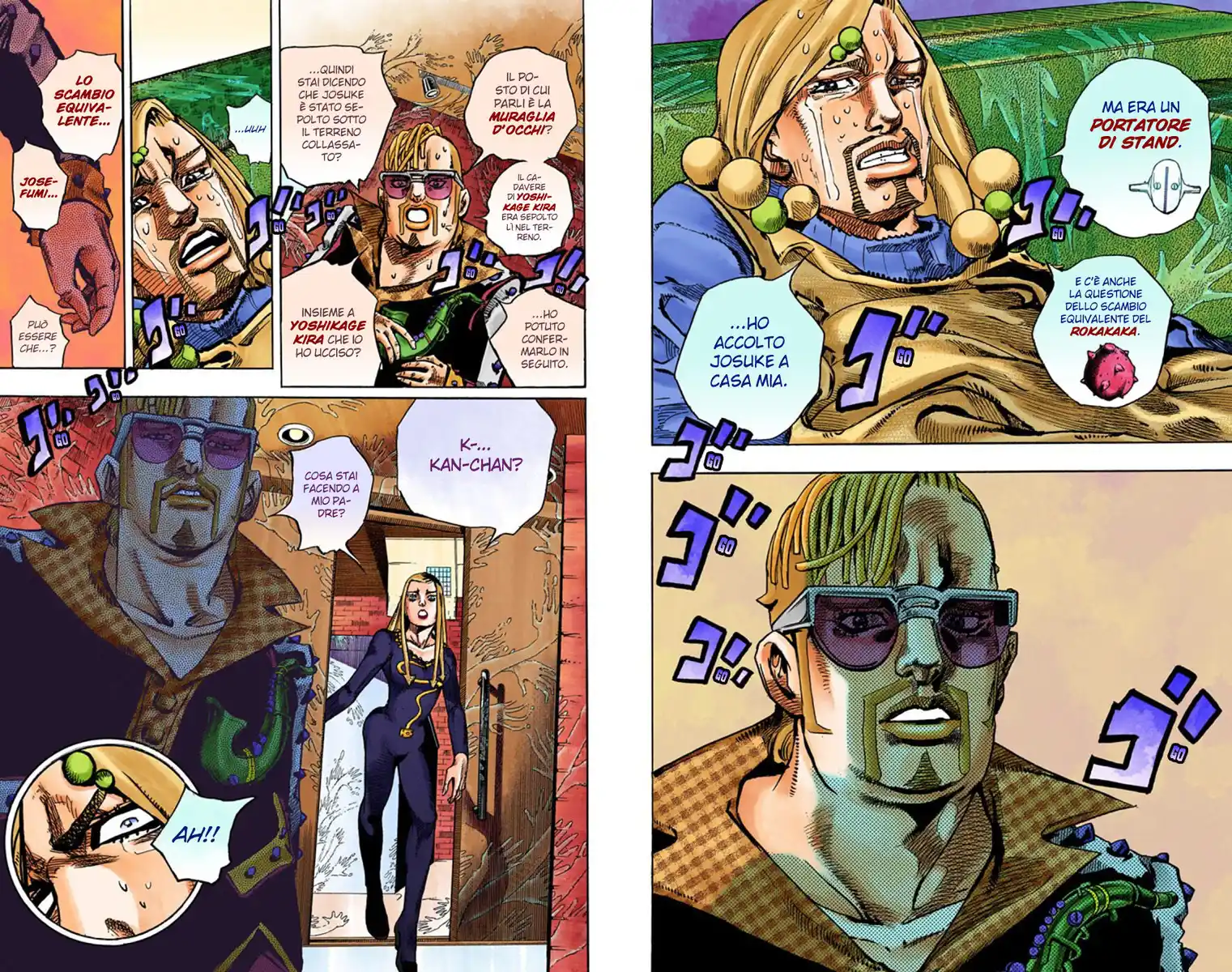 JoJo's Bizarre Adventure Part 8 - JoJolion (Official Colored) Capitolo 54 page 10