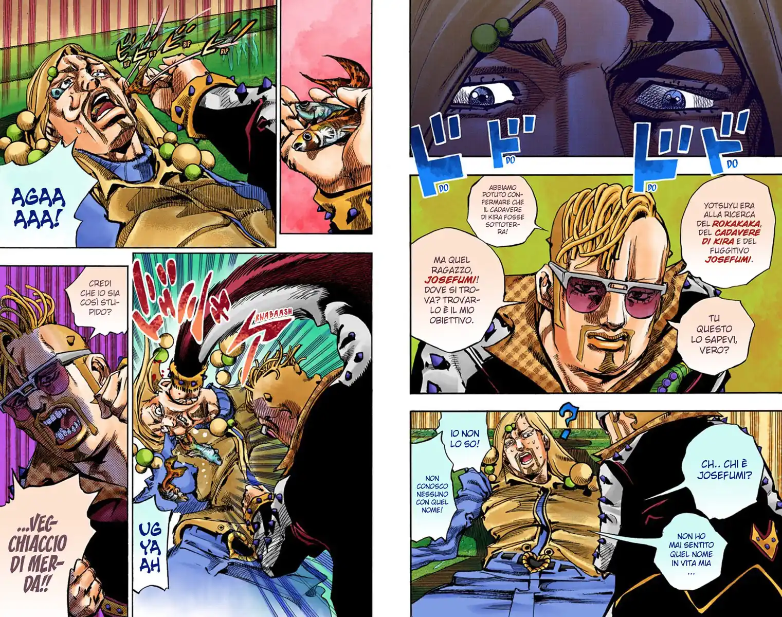 JoJo's Bizarre Adventure Part 8 - JoJolion (Official Colored) Capitolo 54 page 5