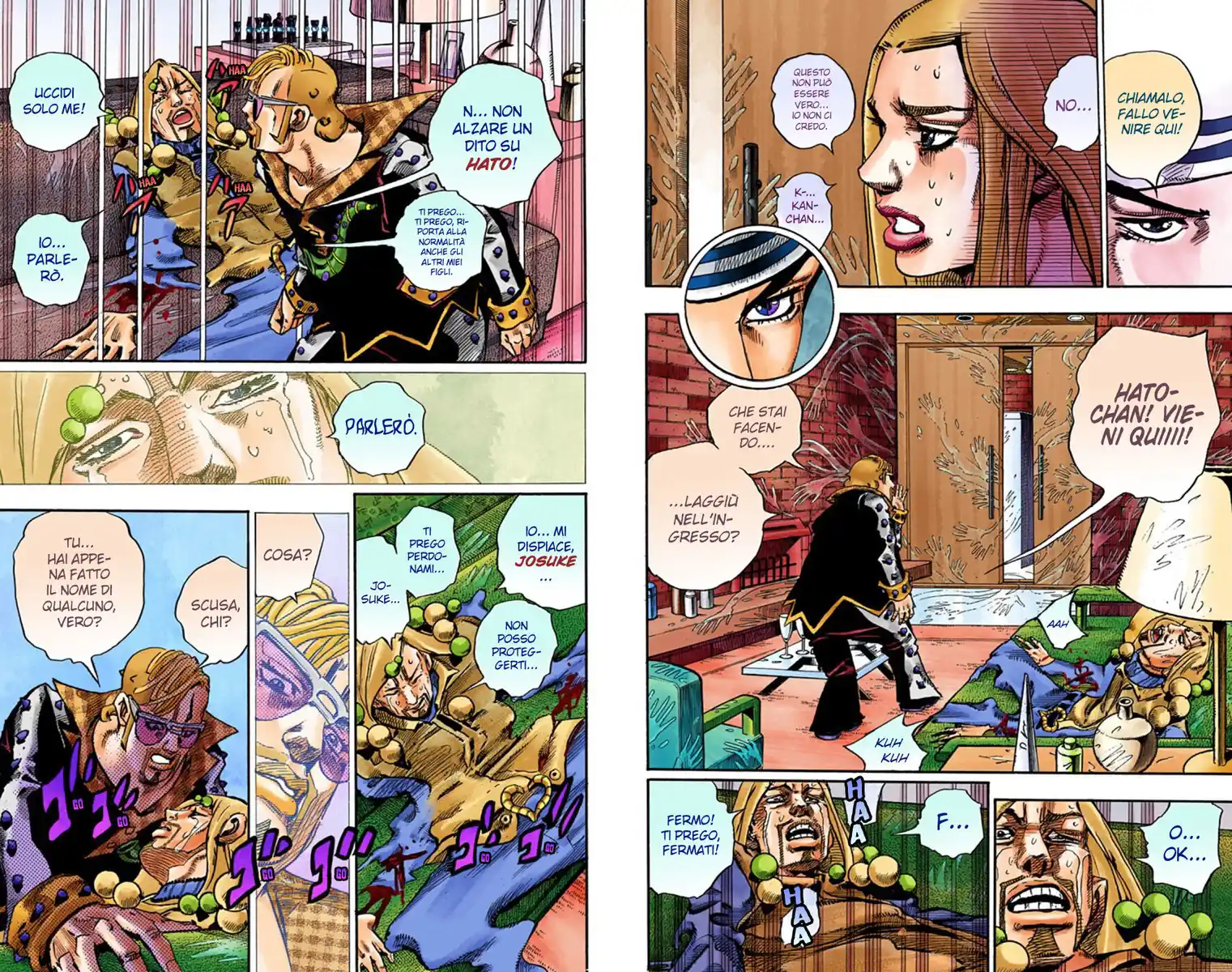 JoJo's Bizarre Adventure Part 8 - JoJolion (Official Colored) Capitolo 54 page 8