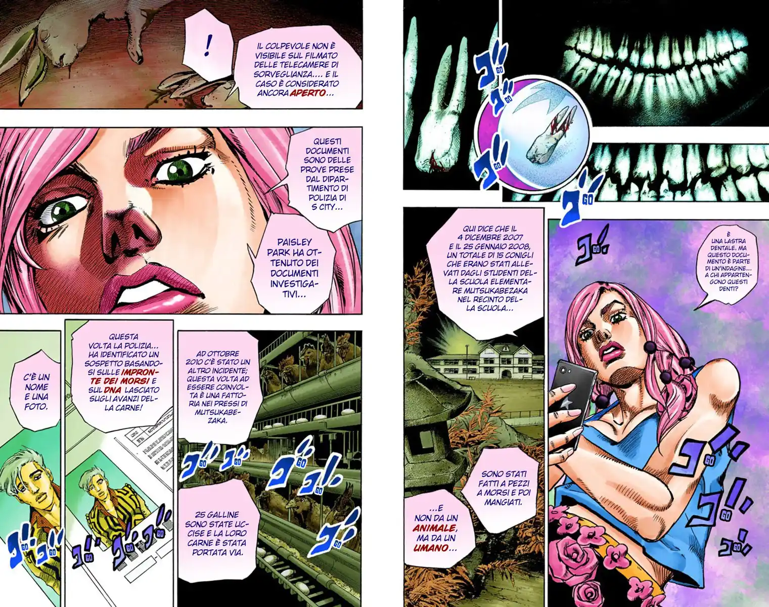 JoJo's Bizarre Adventure Part 8 - JoJolion (Official Colored) Capitolo 62 page 19