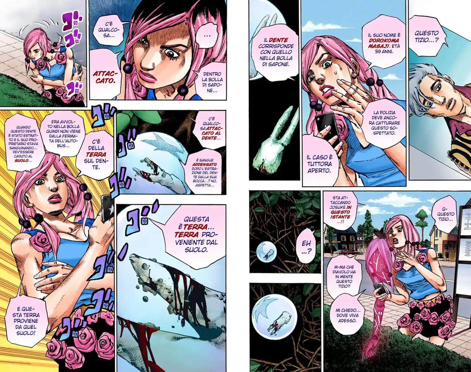 JoJo's Bizarre Adventure Part 8 - JoJolion (Official Colored) Capitolo 62 page 20