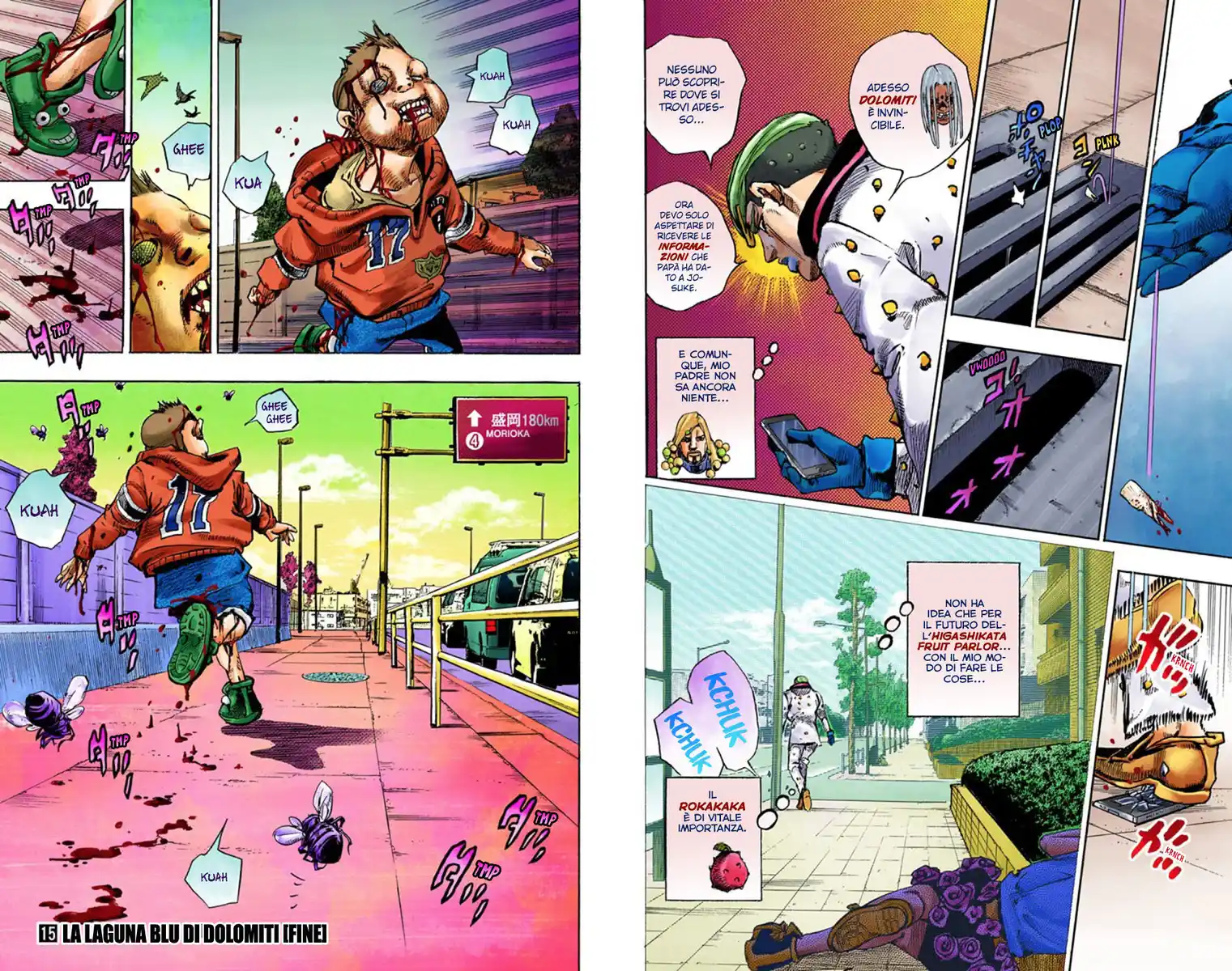 JoJo's Bizarre Adventure Part 8 - JoJolion (Official Colored) Capitolo 62 page 23