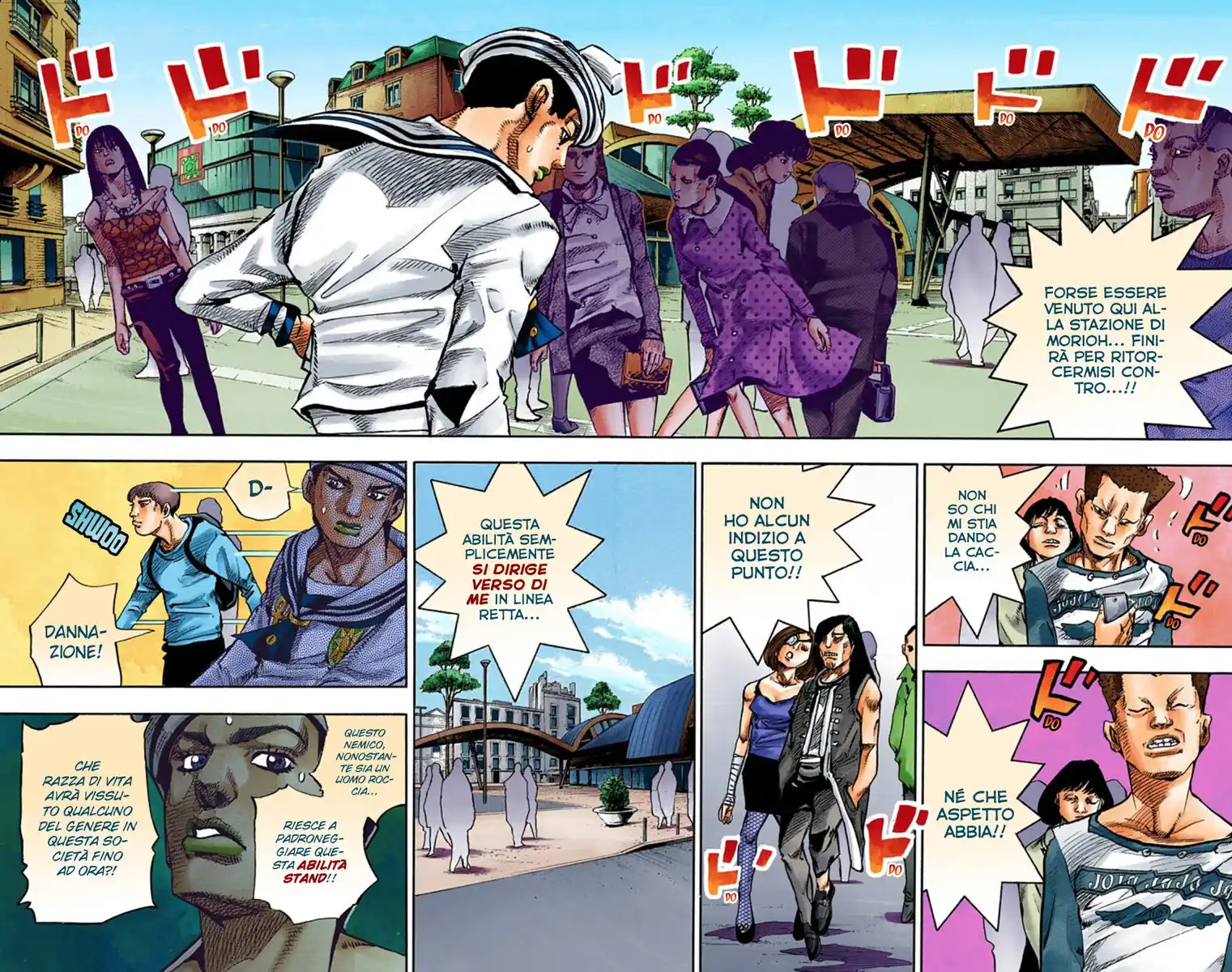 JoJo's Bizarre Adventure Part 8 - JoJolion (Official Colored) Capitolo 62 page 3