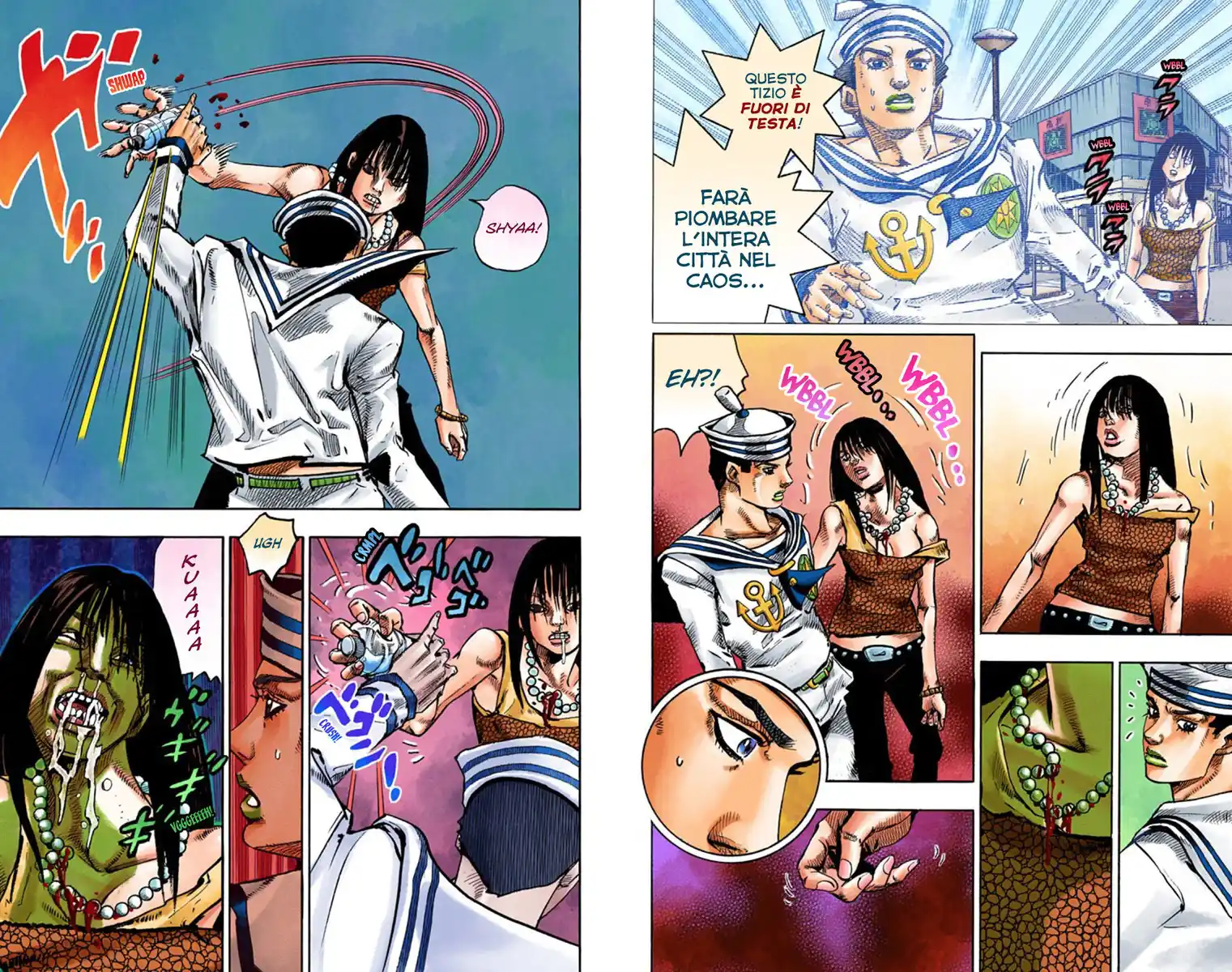 JoJo's Bizarre Adventure Part 8 - JoJolion (Official Colored) Capitolo 62 page 4