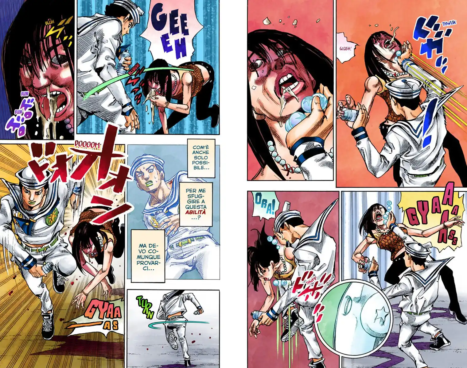 JoJo's Bizarre Adventure Part 8 - JoJolion (Official Colored) Capitolo 62 page 5