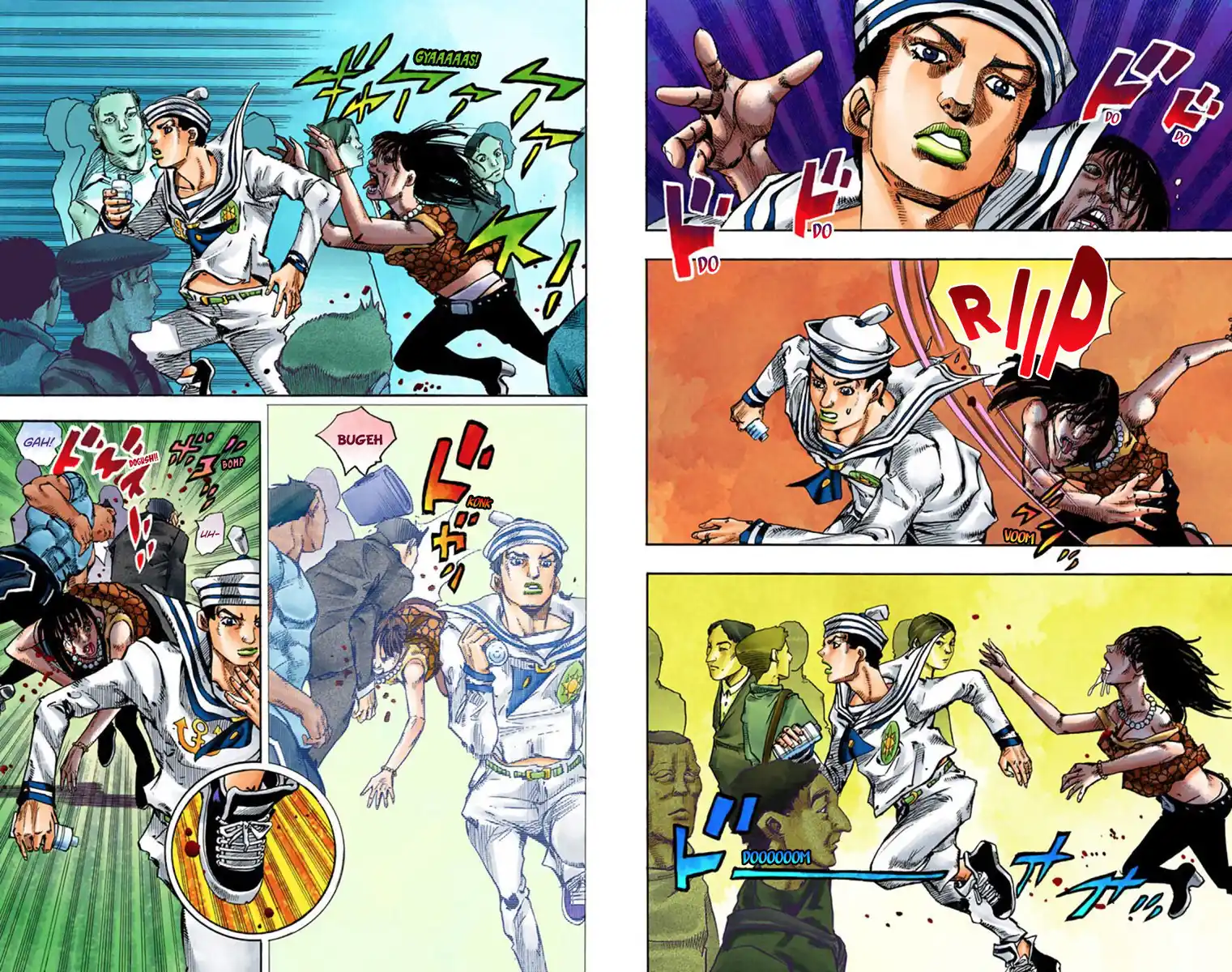 JoJo's Bizarre Adventure Part 8 - JoJolion (Official Colored) Capitolo 62 page 6