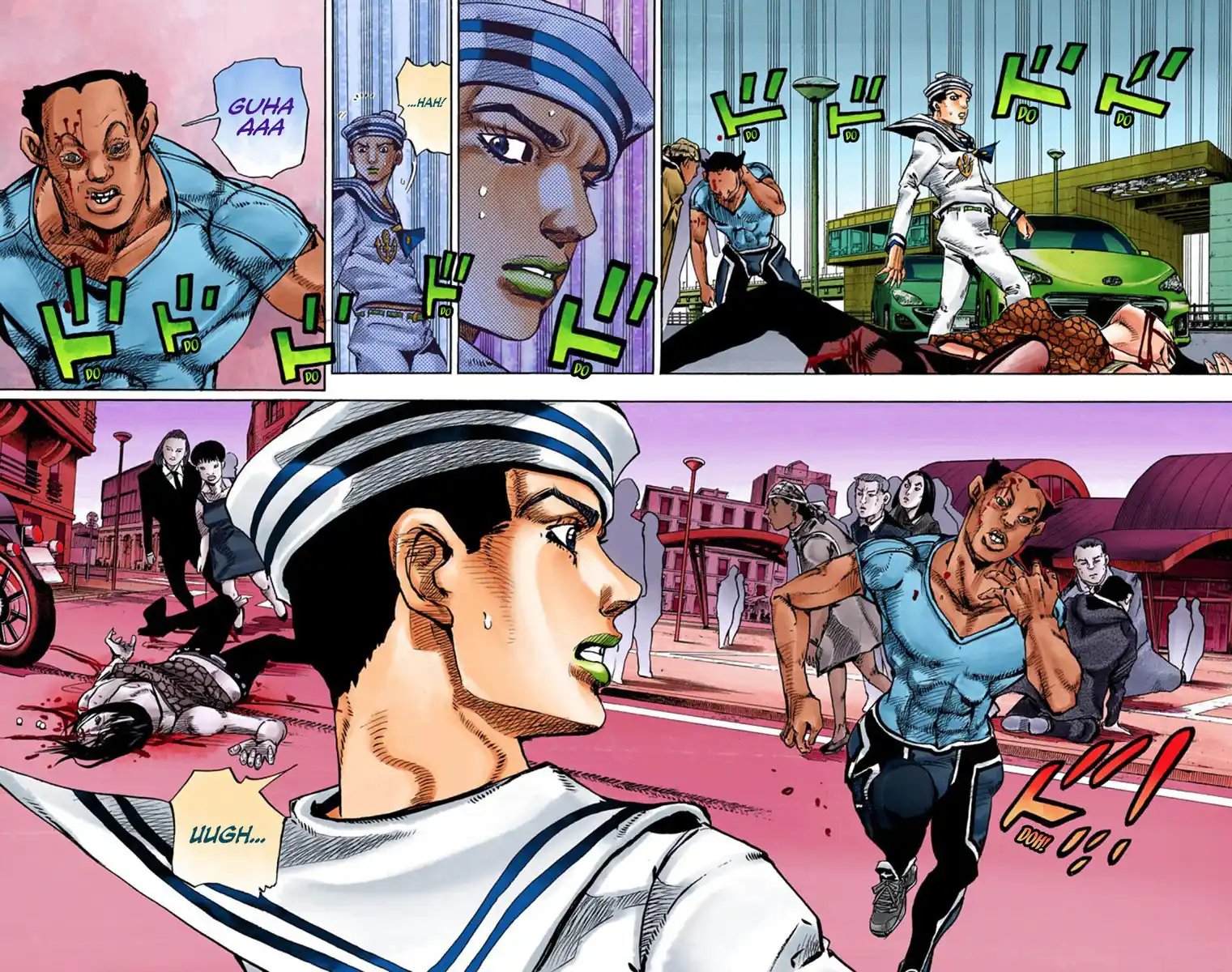 JoJo's Bizarre Adventure Part 8 - JoJolion (Official Colored) Capitolo 62 page 8