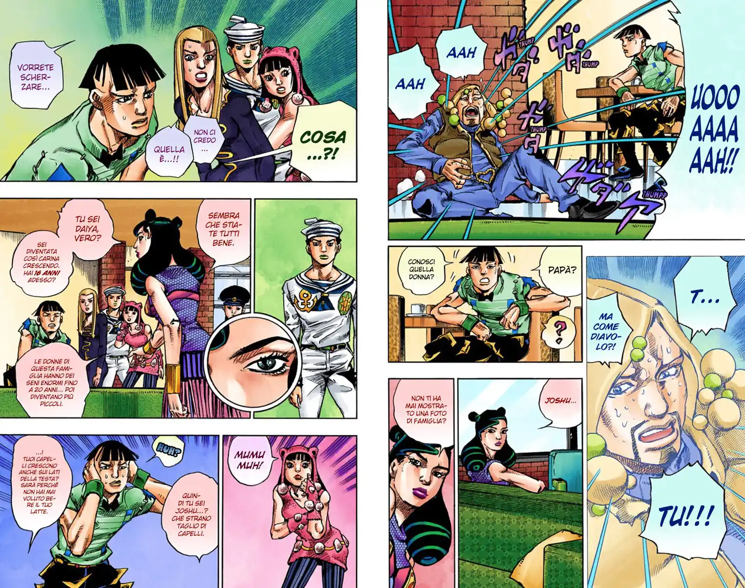 JoJo's Bizarre Adventure Part 8 - JoJolion (Official Colored) Capitolo 58 page 13