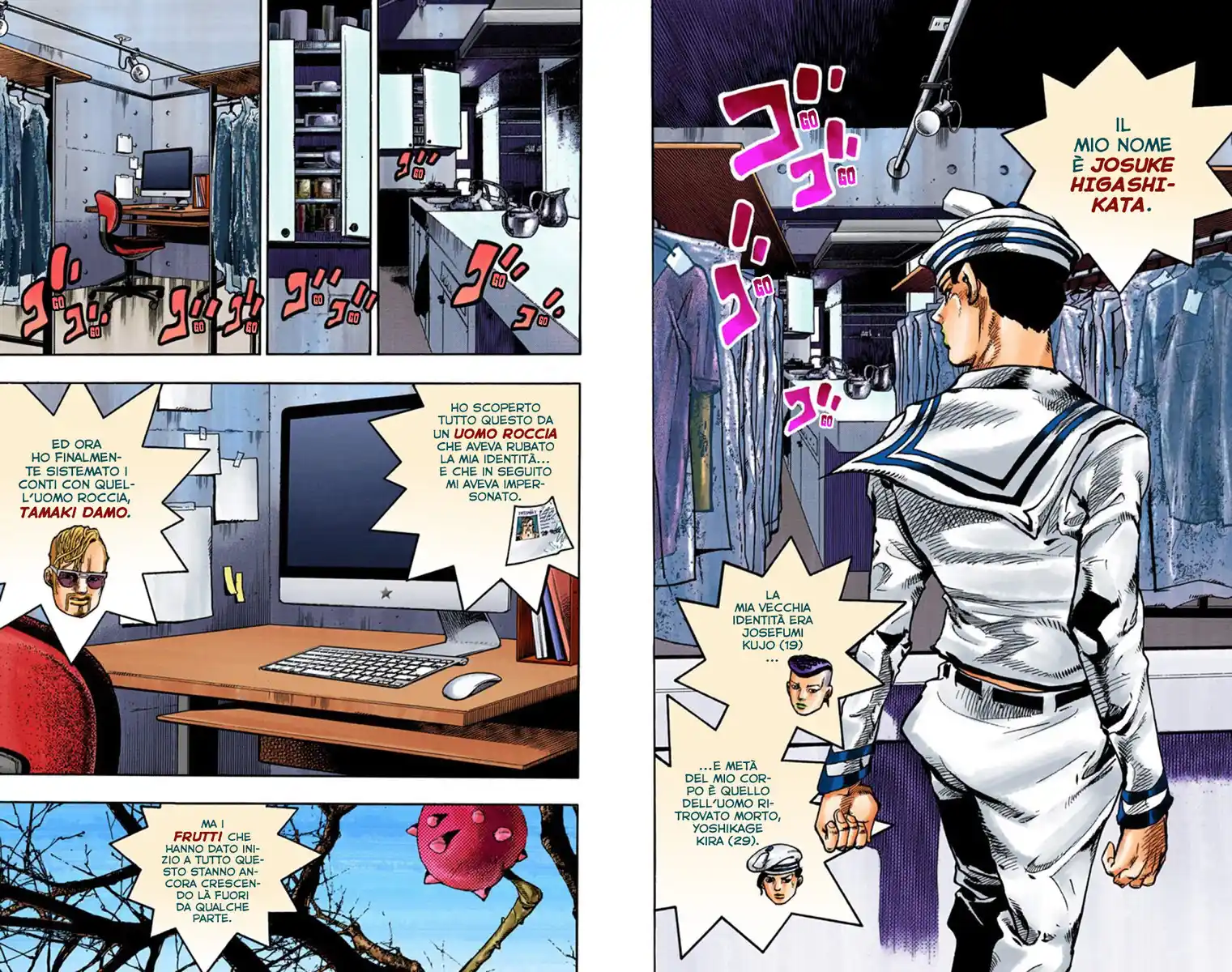 JoJo's Bizarre Adventure Part 8 - JoJolion (Official Colored) Capitolo 58 page 2