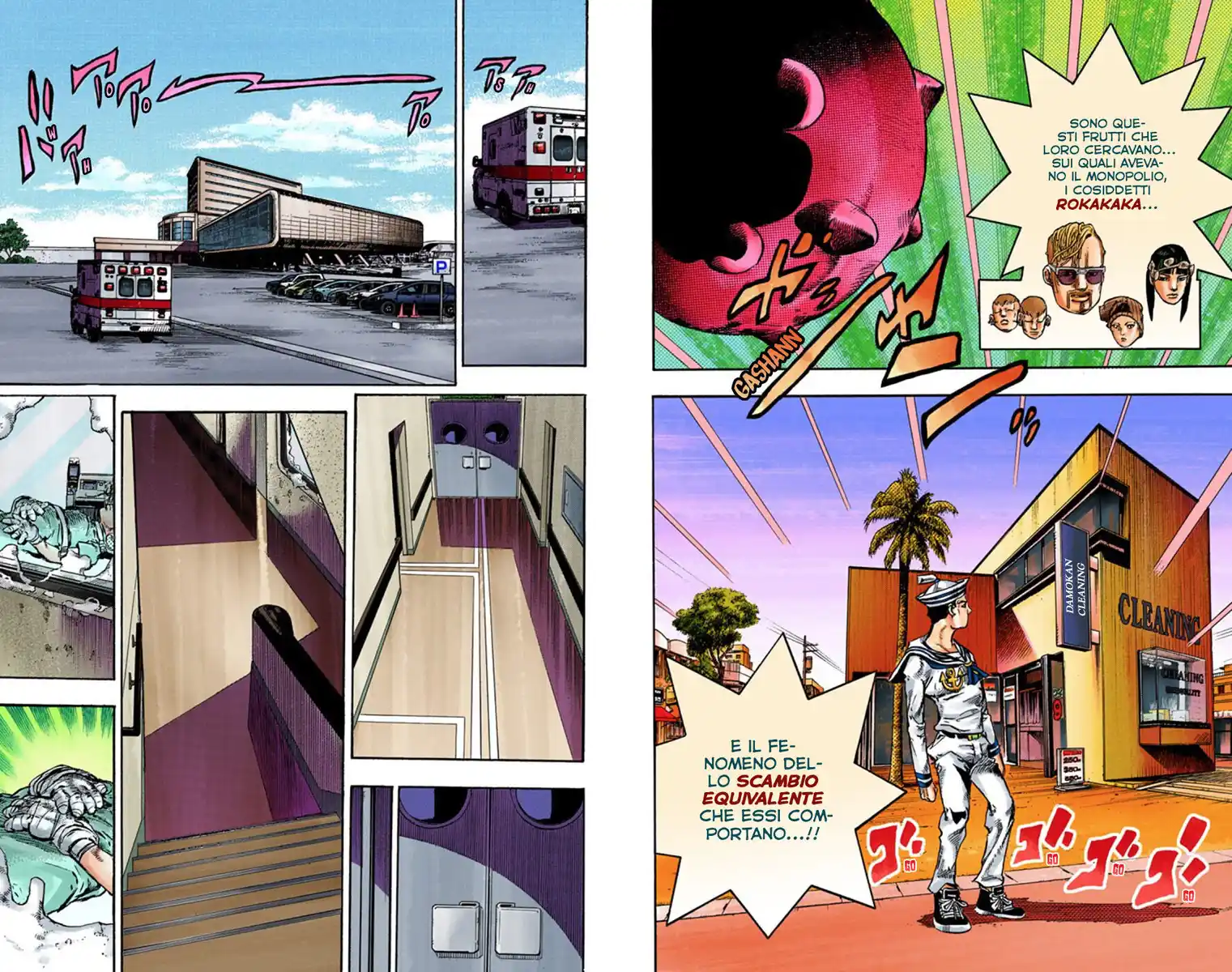 JoJo's Bizarre Adventure Part 8 - JoJolion (Official Colored) Capitolo 58 page 3