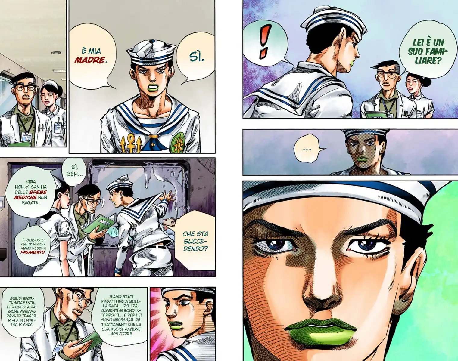 JoJo's Bizarre Adventure Part 8 - JoJolion (Official Colored) Capitolo 58 page 5