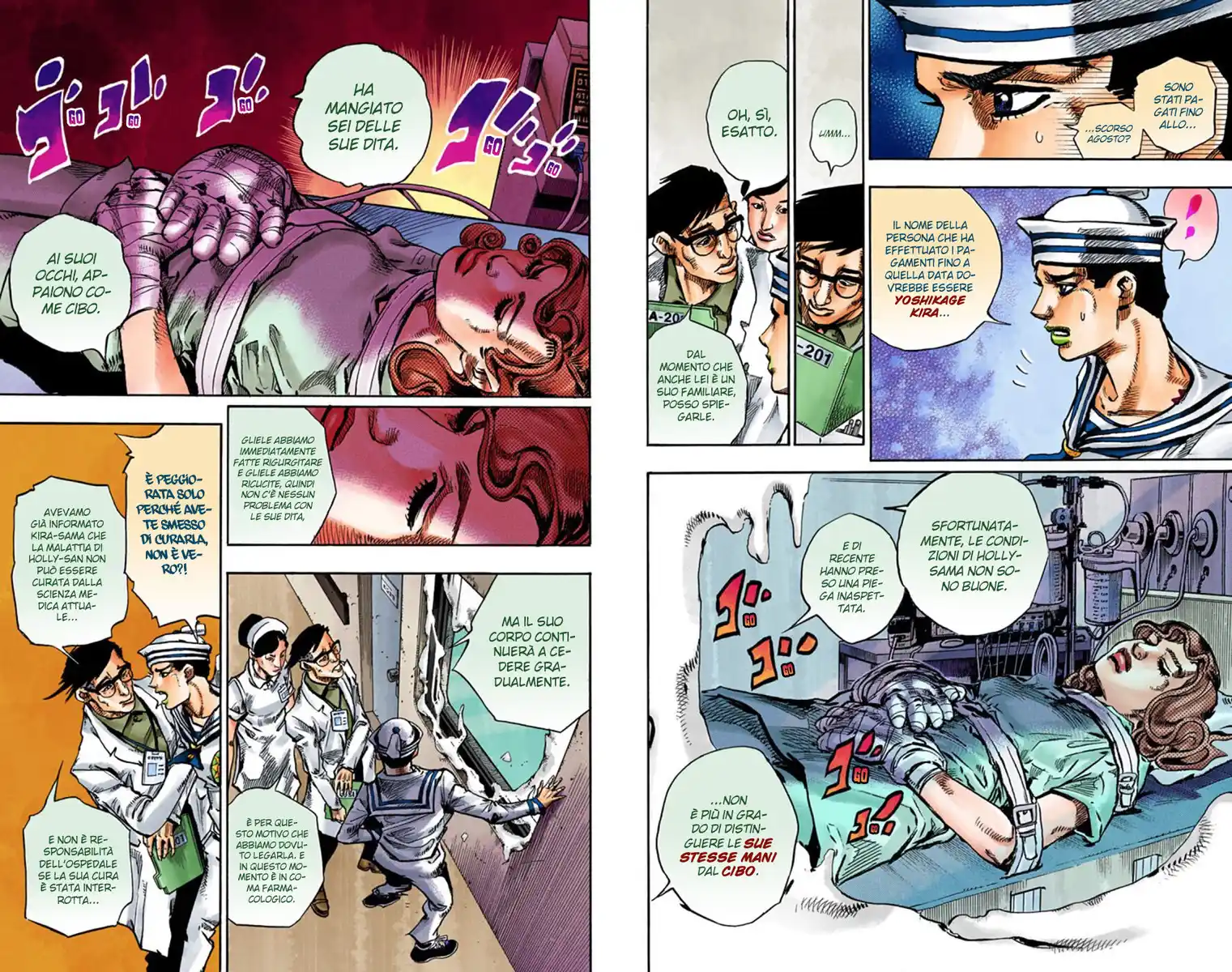 JoJo's Bizarre Adventure Part 8 - JoJolion (Official Colored) Capitolo 58 page 6