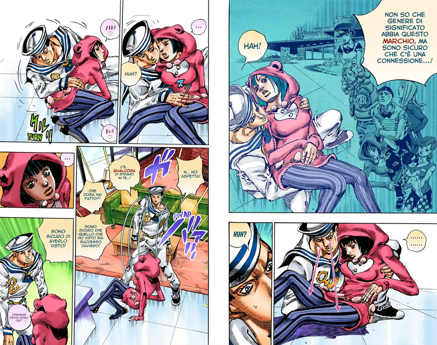 JoJo's Bizarre Adventure Part 8 - JoJolion (Official Colored) Capitolo 08 page 5