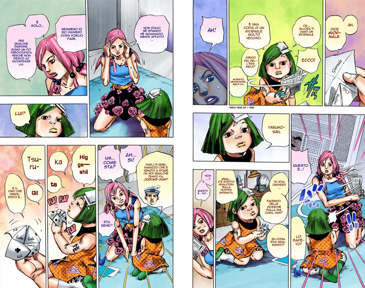 JoJo's Bizarre Adventure Part 8 - JoJolion (Official Colored) Capitolo 23 page 11