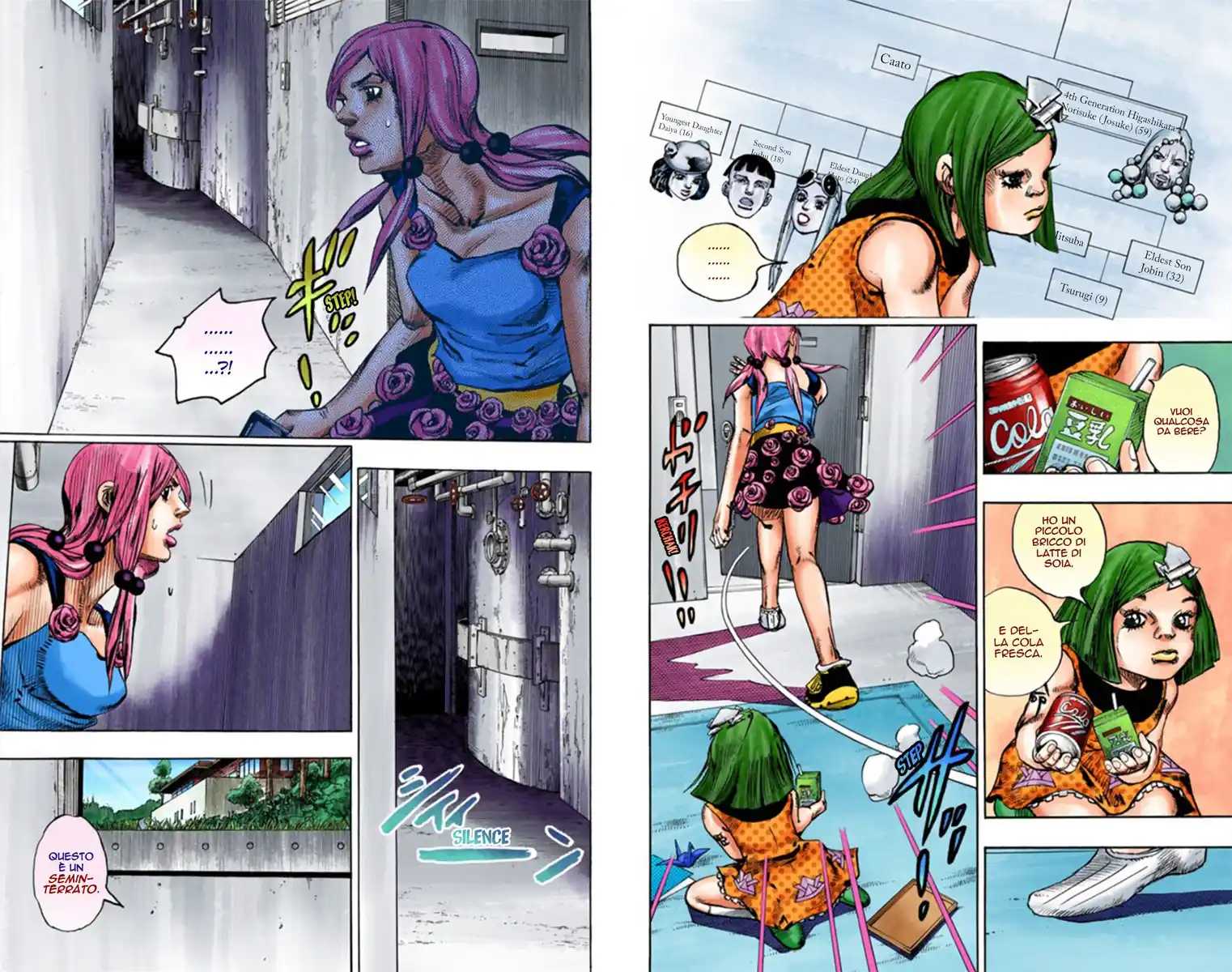 JoJo's Bizarre Adventure Part 8 - JoJolion (Official Colored) Capitolo 23 page 8