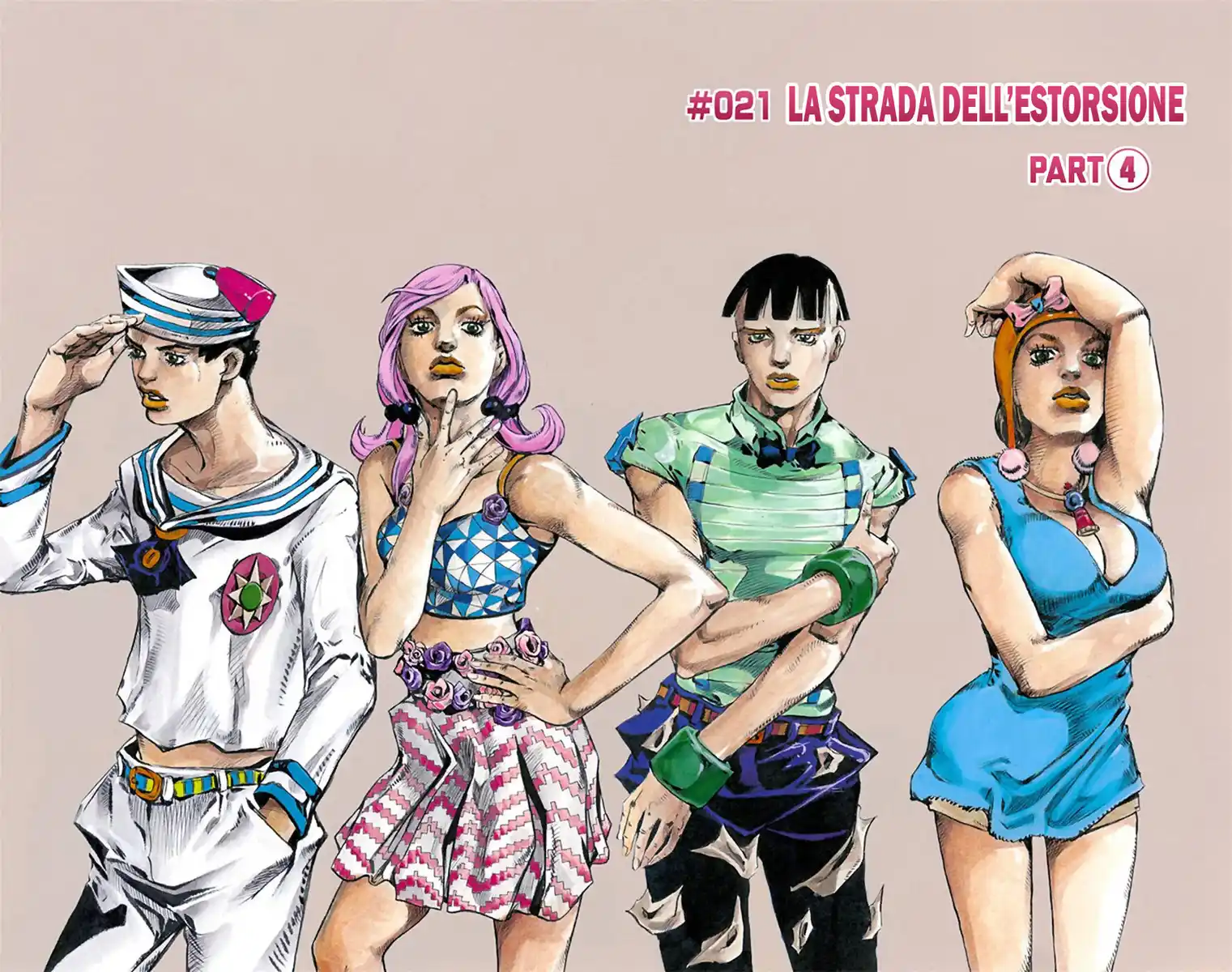 JoJo's Bizarre Adventure Part 8 - JoJolion (Official Colored) Capitolo 21 page 2