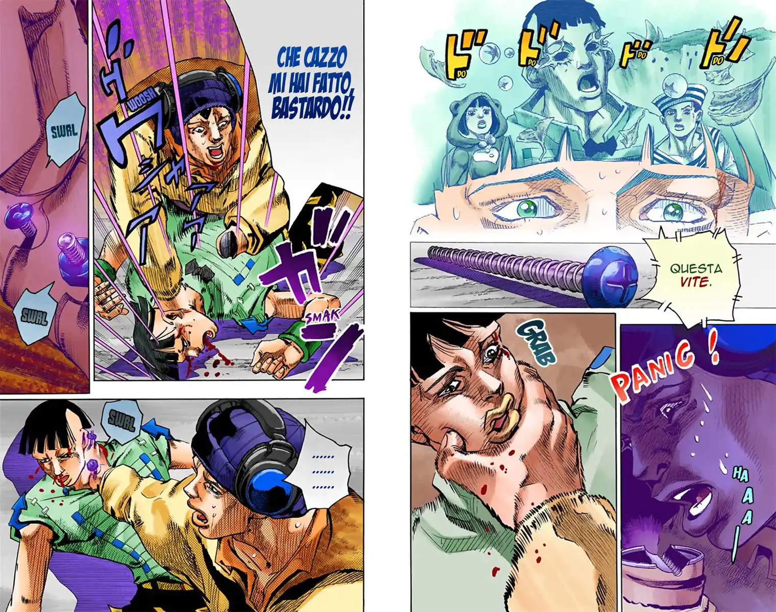 JoJo's Bizarre Adventure Part 8 - JoJolion (Official Colored) Capitolo 21 page 4