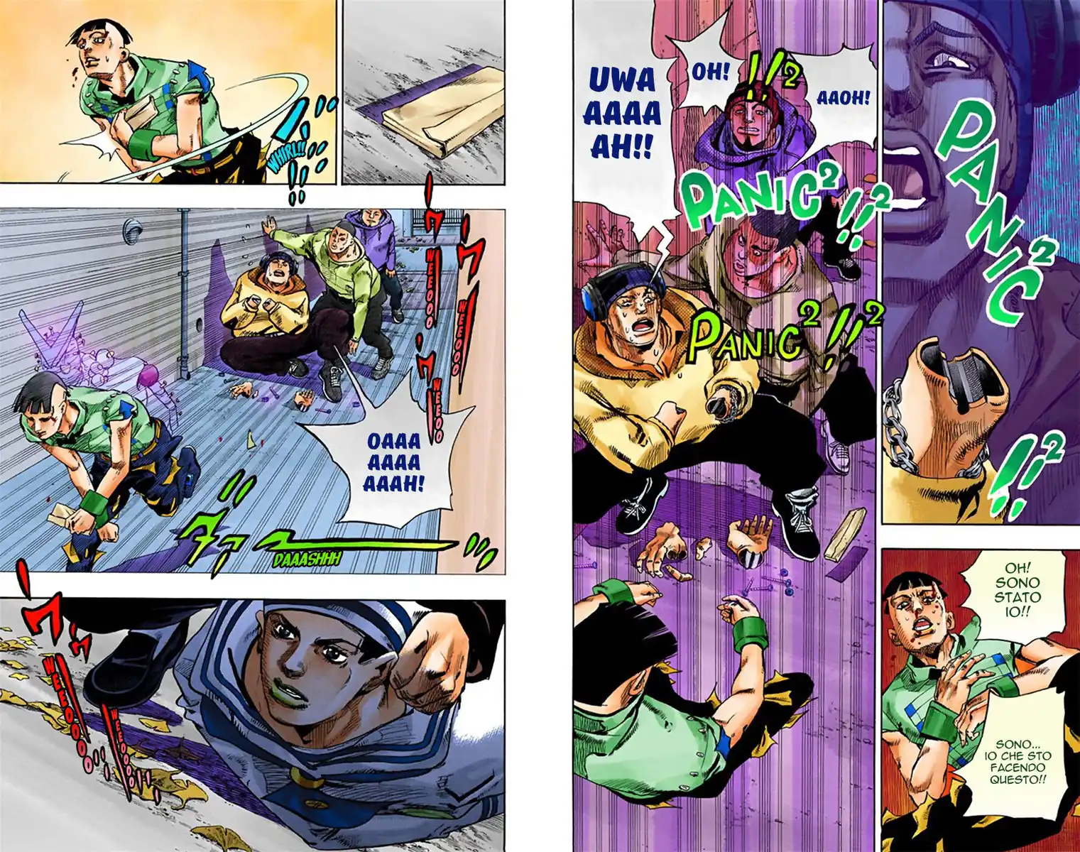 JoJo's Bizarre Adventure Part 8 - JoJolion (Official Colored) Capitolo 21 page 6