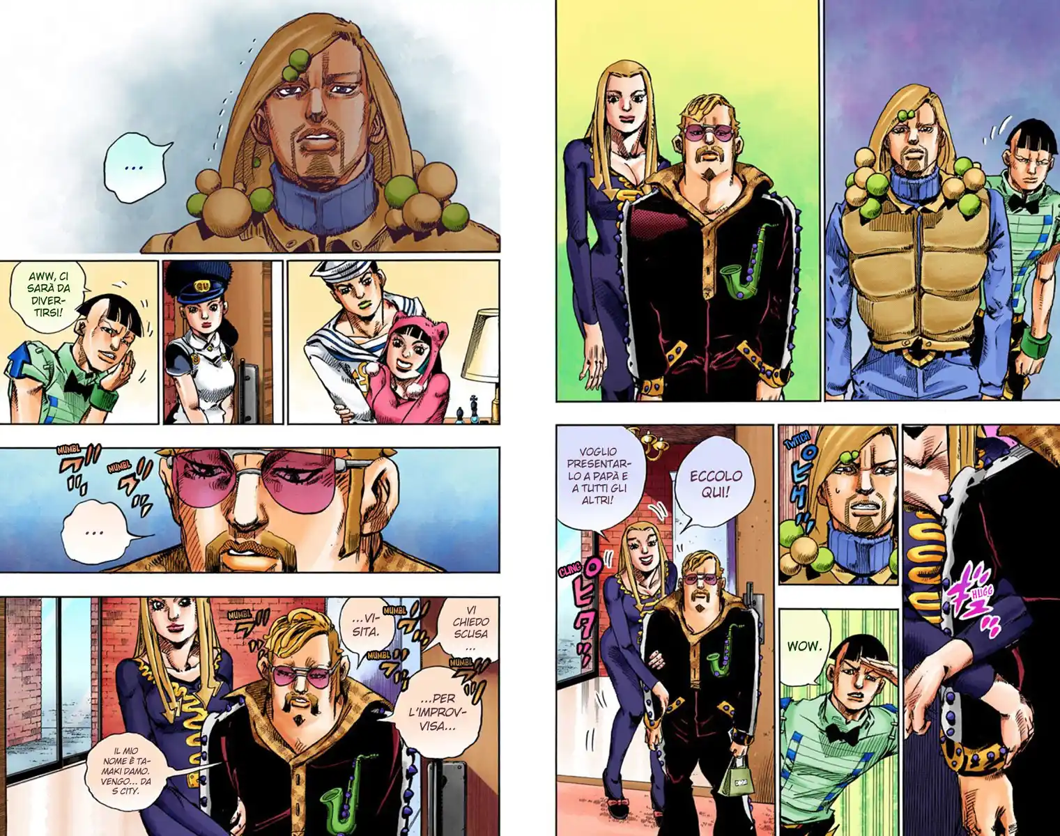 JoJo's Bizarre Adventure Part 8 - JoJolion (Official Colored) Capitolo 47 page 12