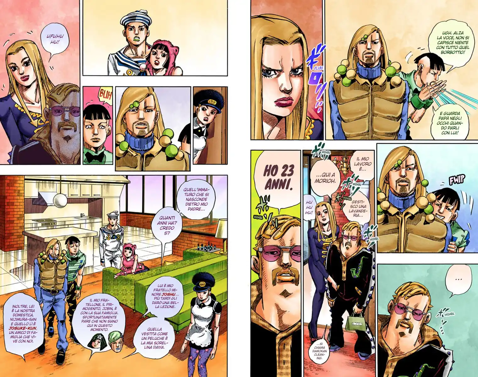 JoJo's Bizarre Adventure Part 8 - JoJolion (Official Colored) Capitolo 47 page 13