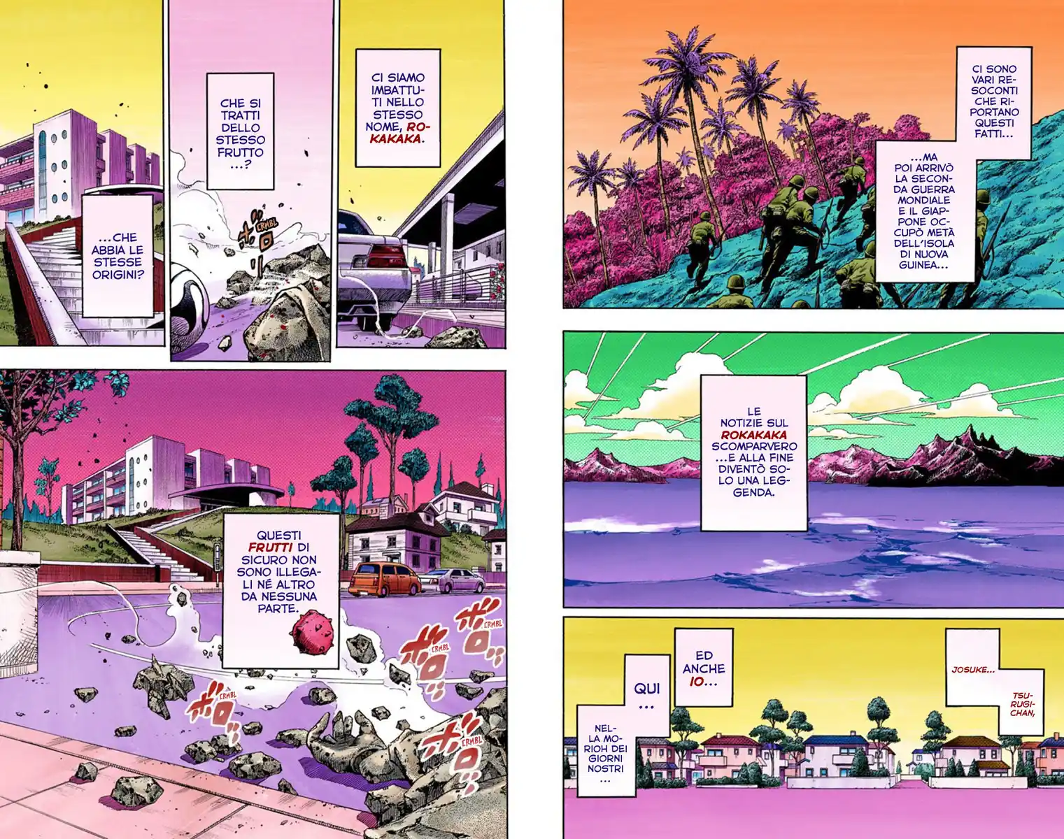 JoJo's Bizarre Adventure Part 8 - JoJolion (Official Colored) Capitolo 47 page 7