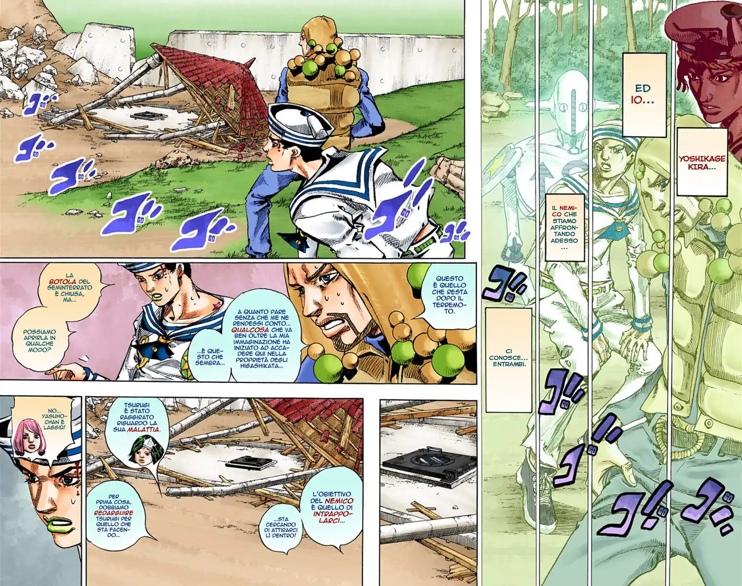 JoJo's Bizarre Adventure Part 8 - JoJolion (Official Colored) Capitolo 28 page 11