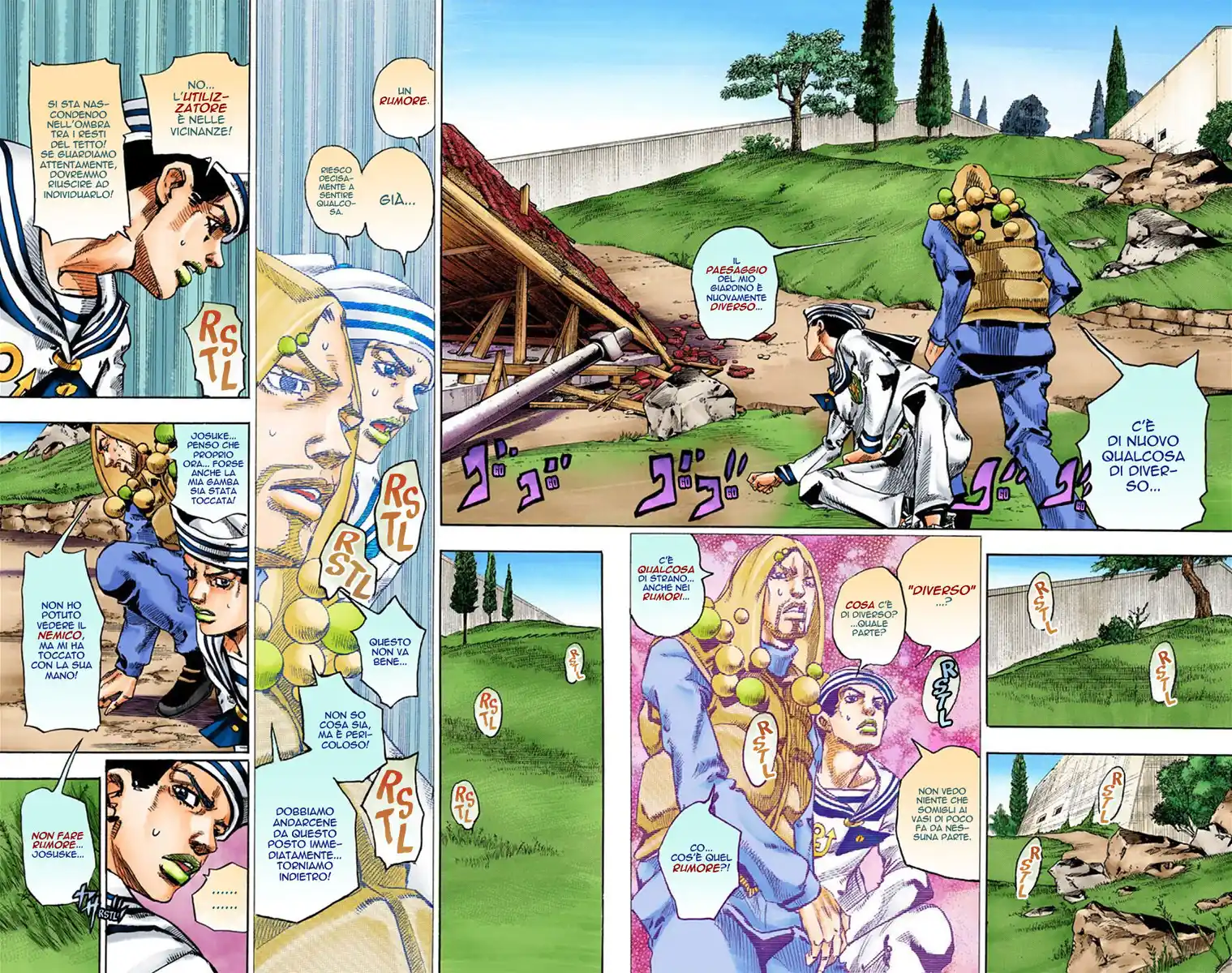 JoJo's Bizarre Adventure Part 8 - JoJolion (Official Colored) Capitolo 28 page 16