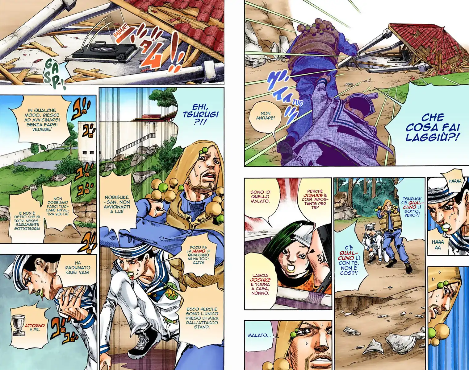 JoJo's Bizarre Adventure Part 8 - JoJolion (Official Colored) Capitolo 28 page 9