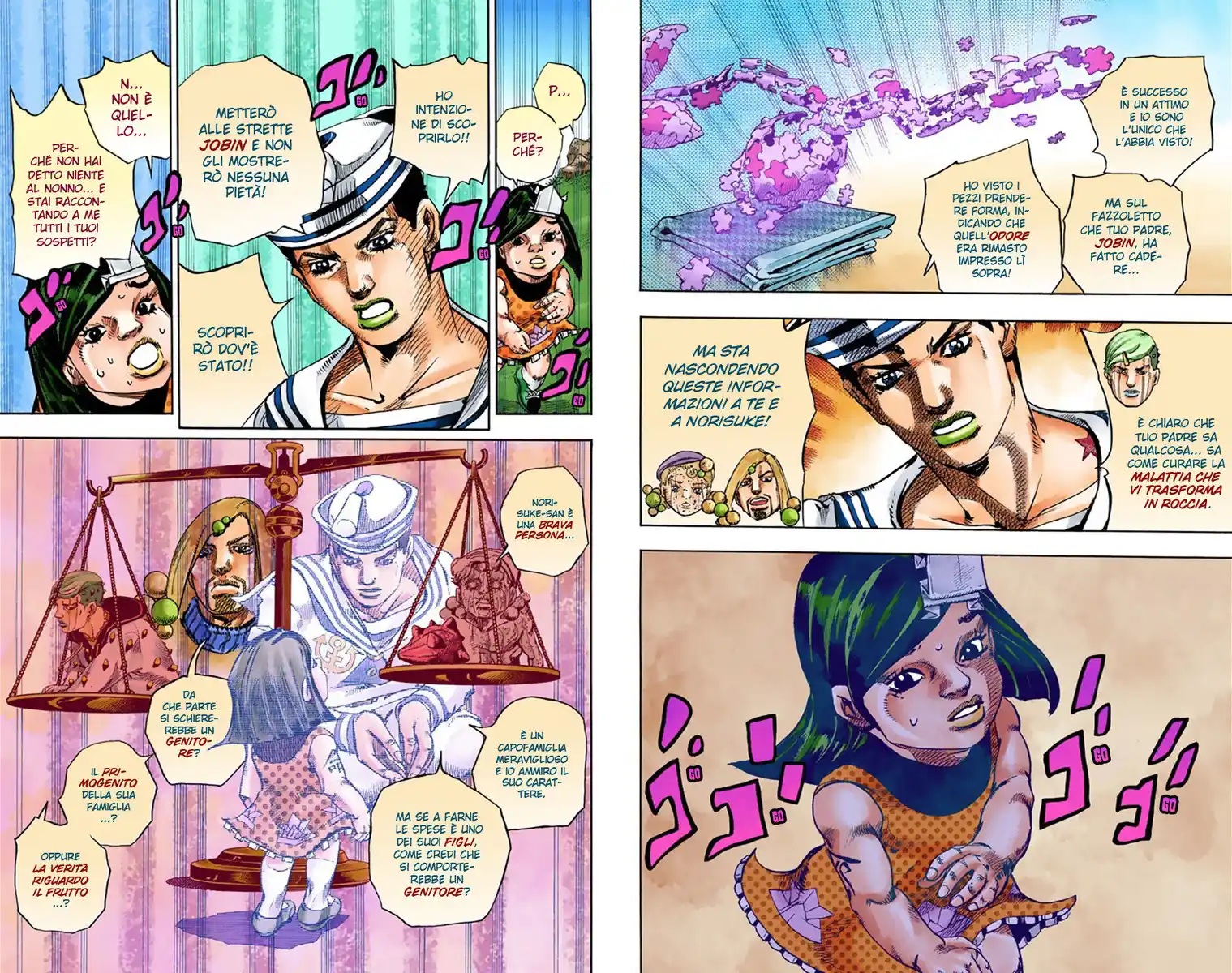 JoJo's Bizarre Adventure Part 8 - JoJolion (Official Colored) Capitolo 34 page 10