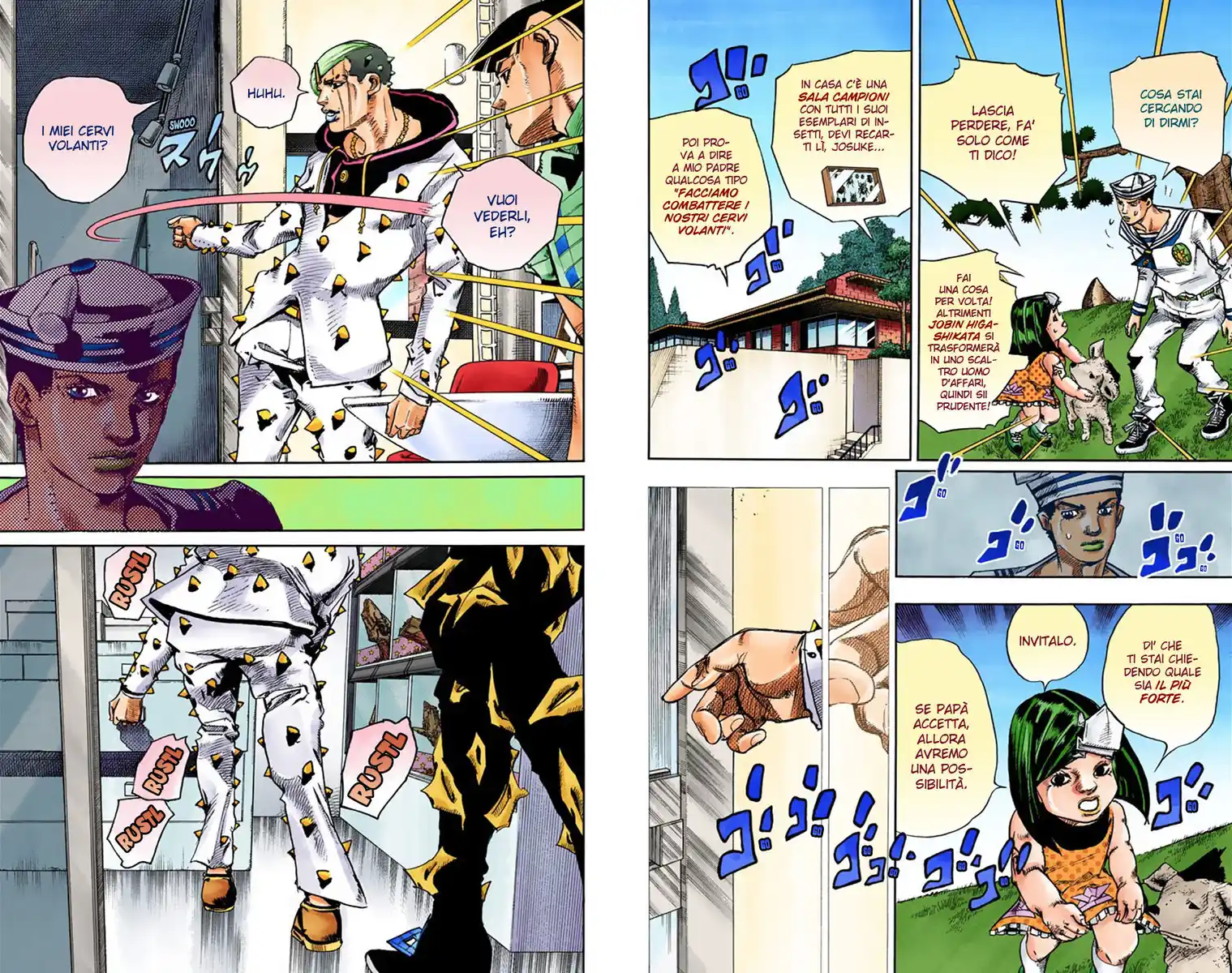 JoJo's Bizarre Adventure Part 8 - JoJolion (Official Colored) Capitolo 34 page 14