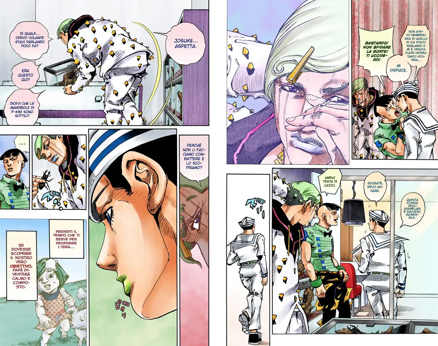 JoJo's Bizarre Adventure Part 8 - JoJolion (Official Colored) Capitolo 34 page 17