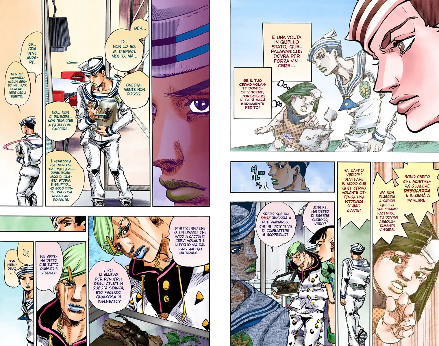 JoJo's Bizarre Adventure Part 8 - JoJolion (Official Colored) Capitolo 34 page 18