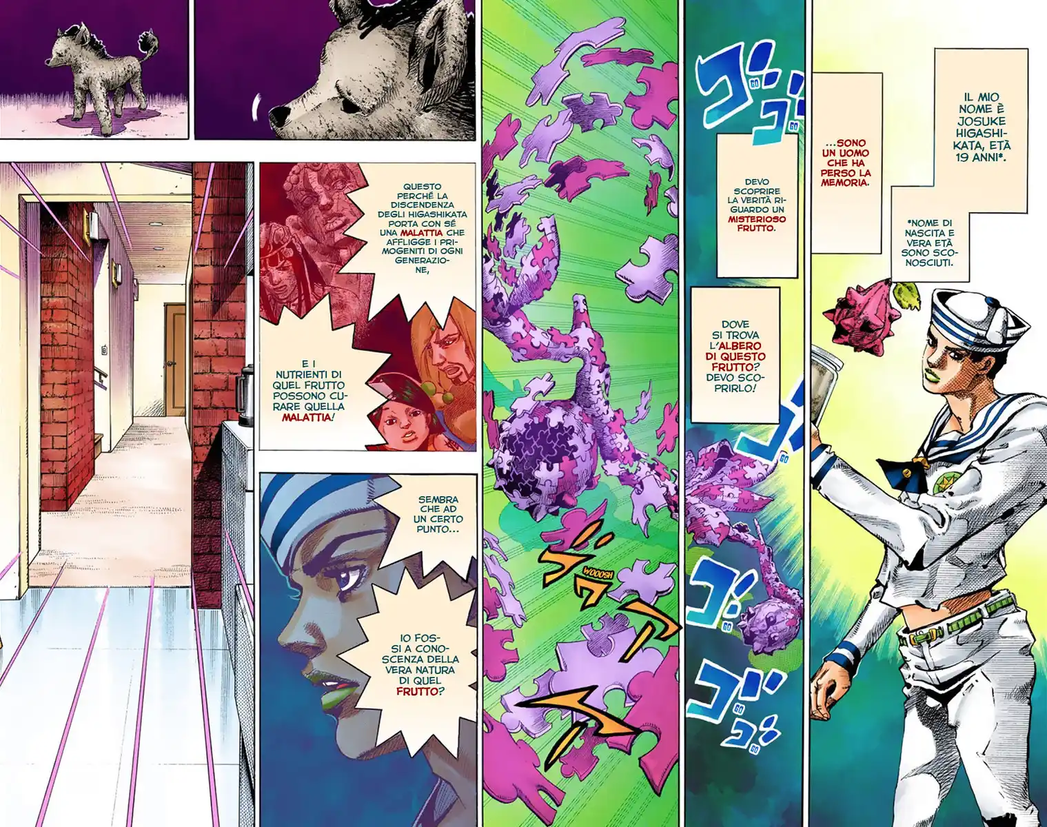 JoJo's Bizarre Adventure Part 8 - JoJolion (Official Colored) Capitolo 34 page 2