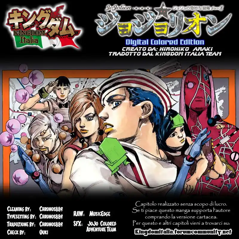 JoJo's Bizarre Adventure Part 8 - JoJolion (Official Colored) Capitolo 34 page 25