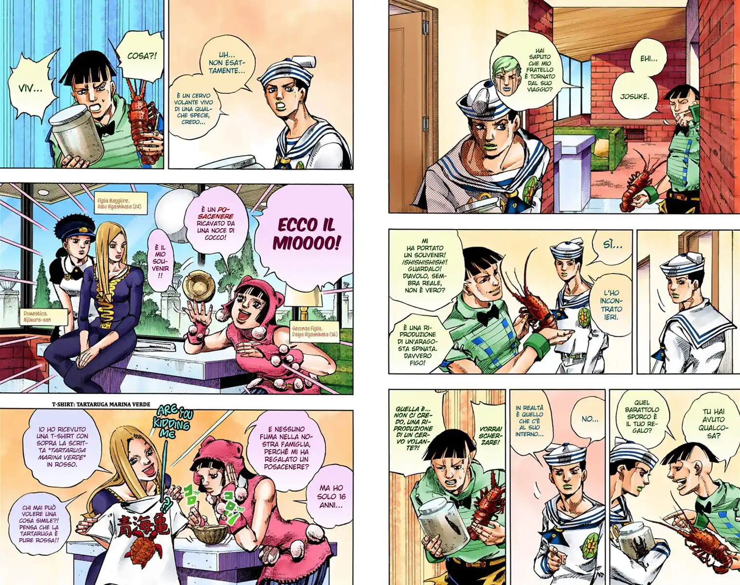 JoJo's Bizarre Adventure Part 8 - JoJolion (Official Colored) Capitolo 34 page 3