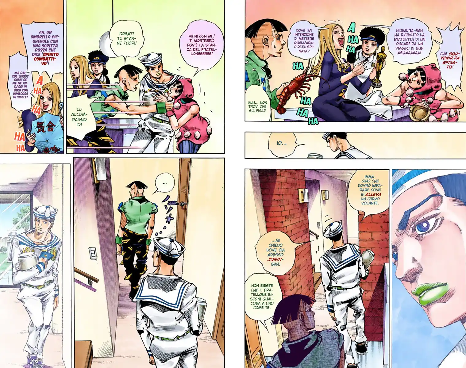 JoJo's Bizarre Adventure Part 8 - JoJolion (Official Colored) Capitolo 34 page 4