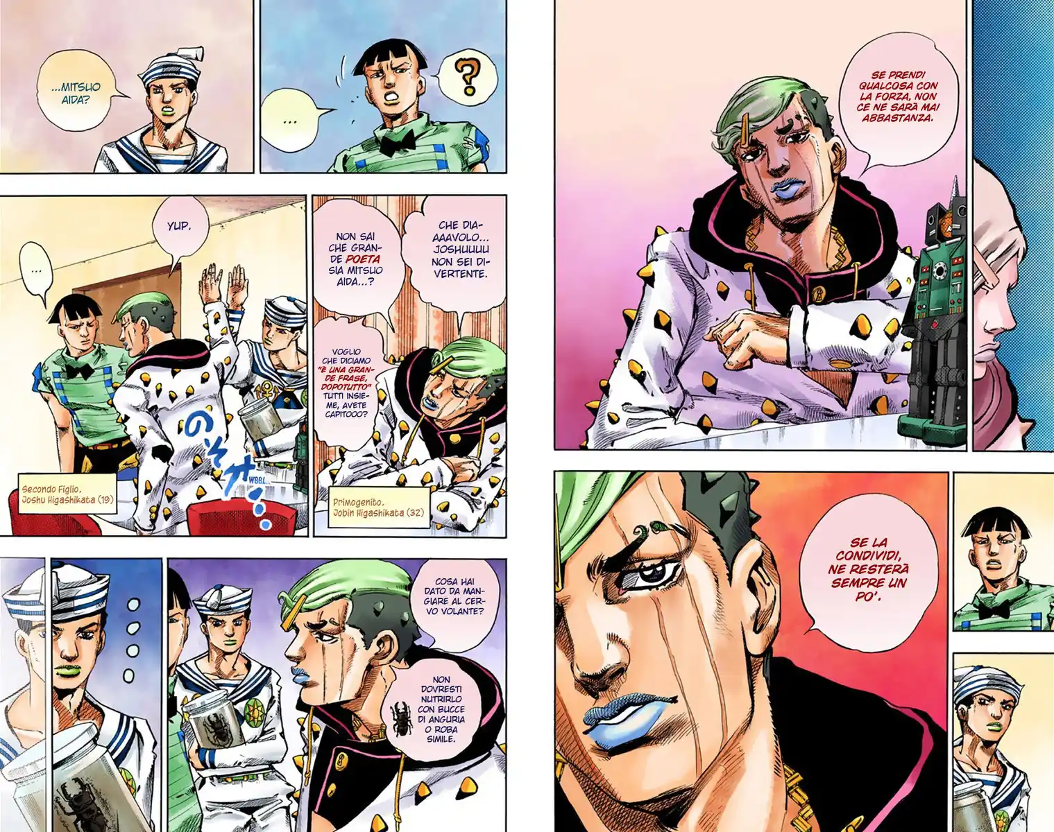 JoJo's Bizarre Adventure Part 8 - JoJolion (Official Colored) Capitolo 34 page 7