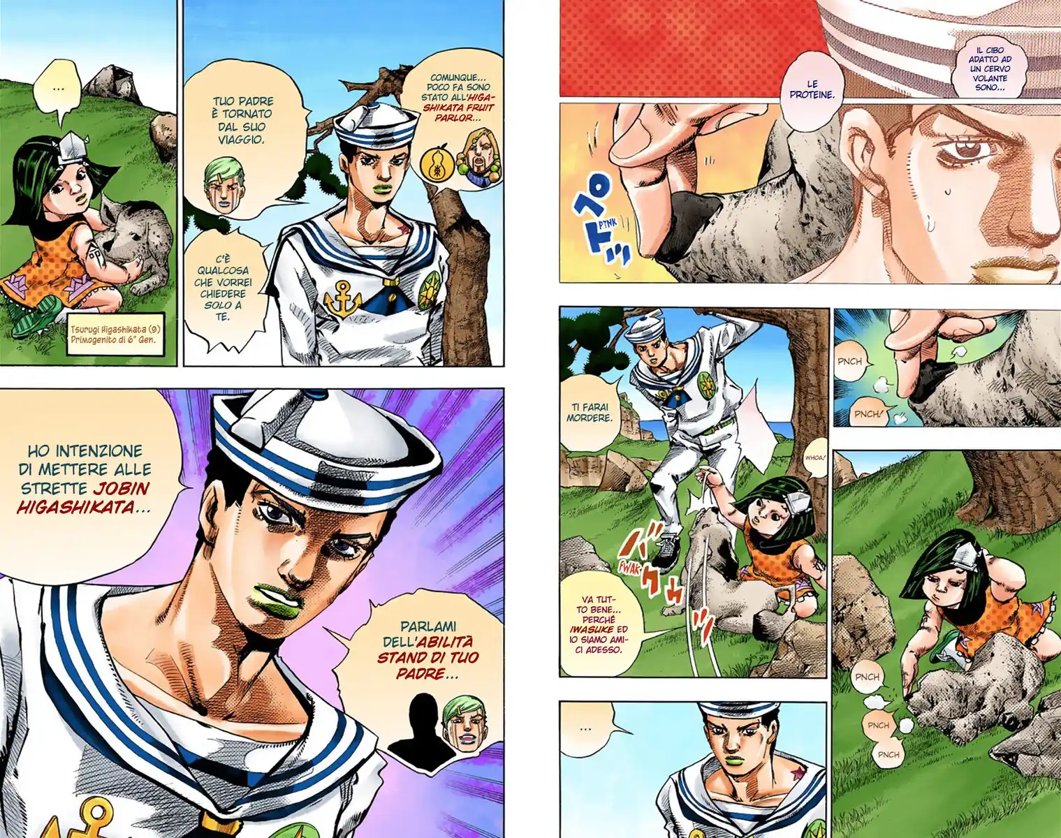 JoJo's Bizarre Adventure Part 8 - JoJolion (Official Colored) Capitolo 34 page 8