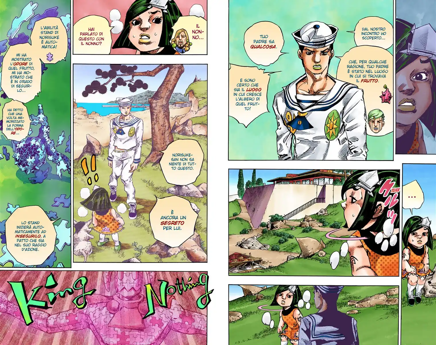 JoJo's Bizarre Adventure Part 8 - JoJolion (Official Colored) Capitolo 34 page 9