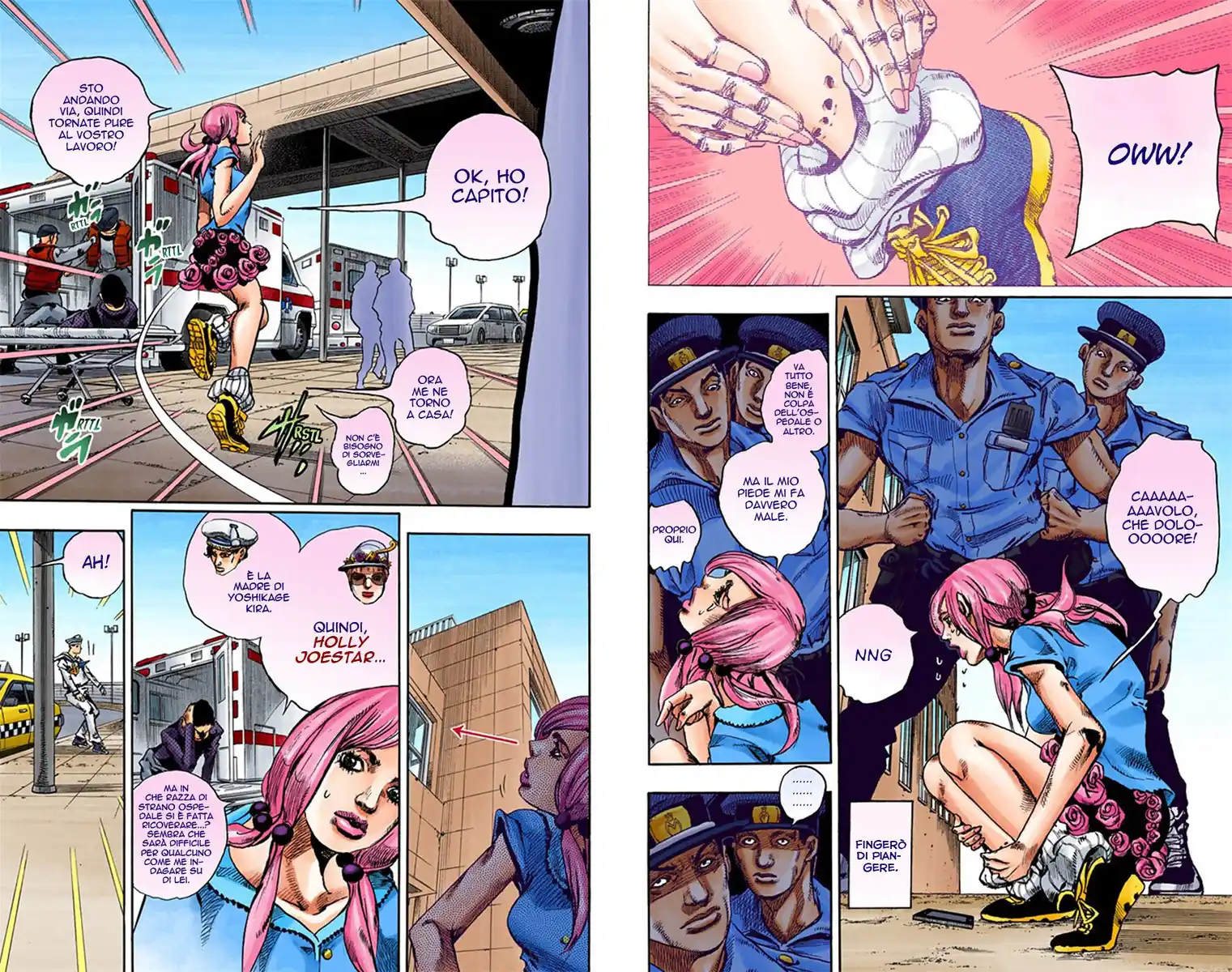 JoJo's Bizarre Adventure Part 8 - JoJolion (Official Colored) Capitolo 17 page 2