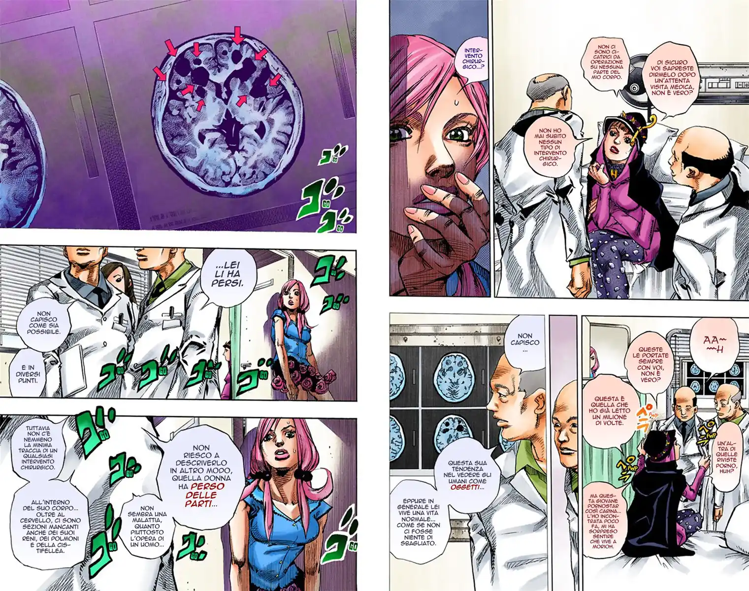 JoJo's Bizarre Adventure Part 8 - JoJolion (Official Colored) Capitolo 17 page 8