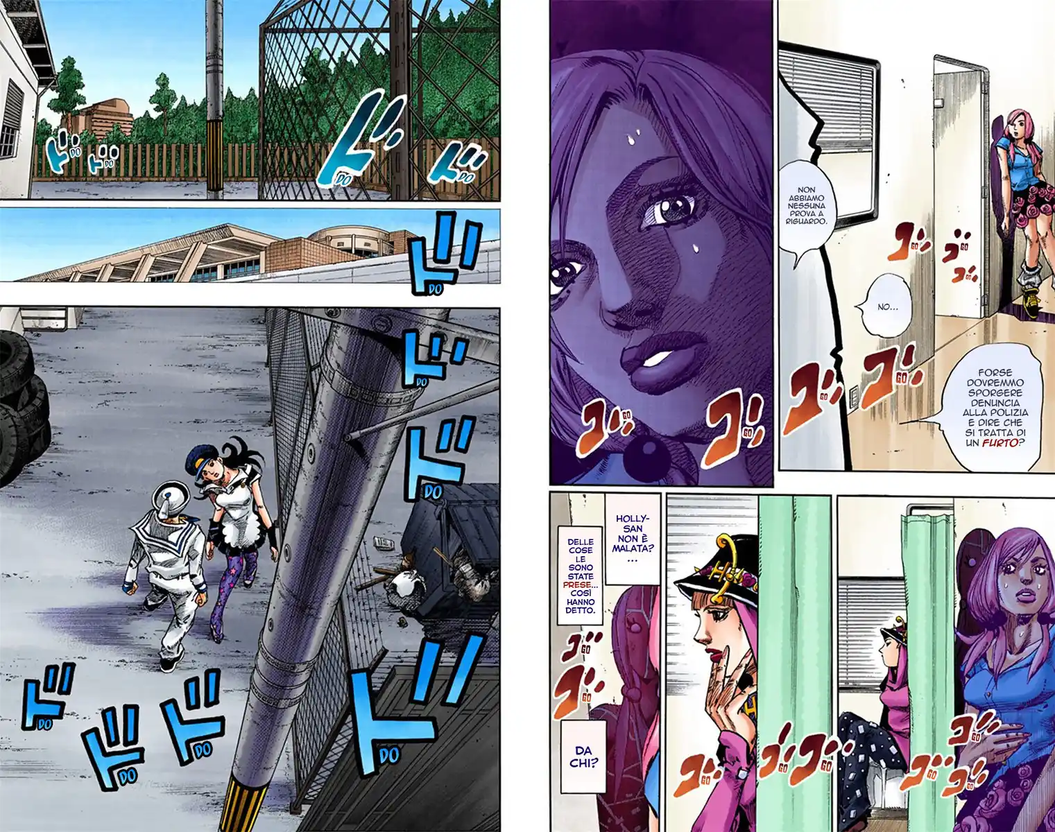 JoJo's Bizarre Adventure Part 8 - JoJolion (Official Colored) Capitolo 17 page 9