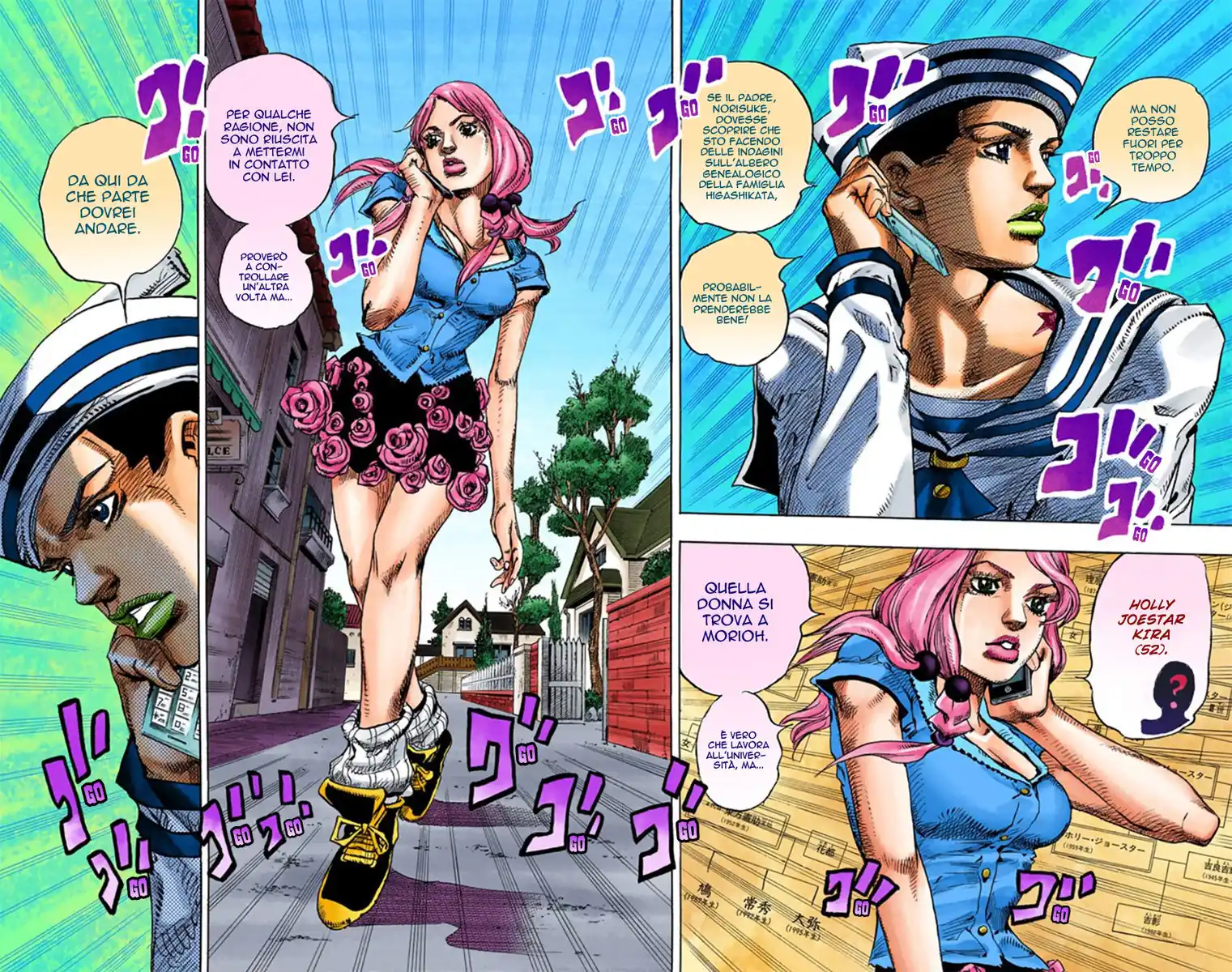 JoJo's Bizarre Adventure Part 8 - JoJolion (Official Colored) Capitolo 12 page 10