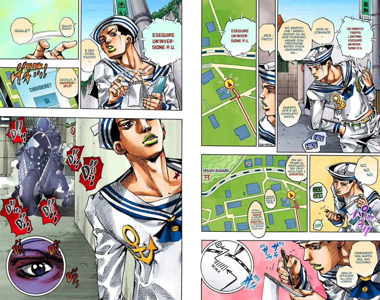 JoJo's Bizarre Adventure Part 8 - JoJolion (Official Colored) Capitolo 12 page 17