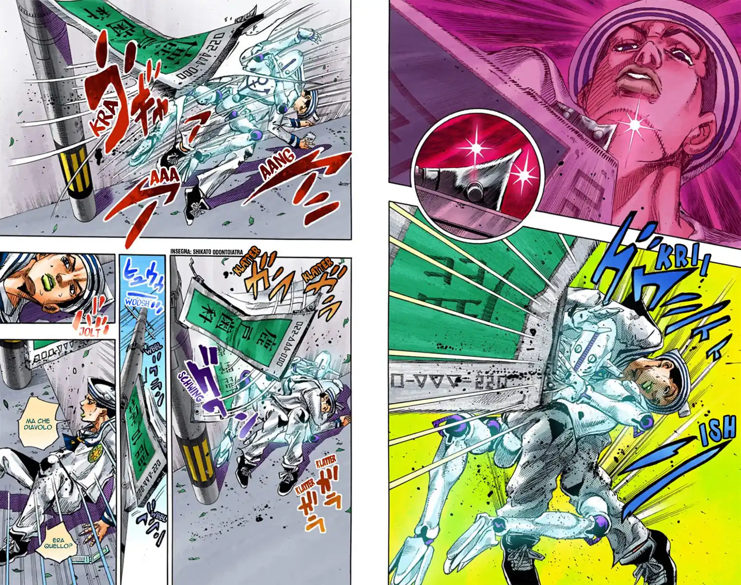 JoJo's Bizarre Adventure Part 8 - JoJolion (Official Colored) Capitolo 12 page 20