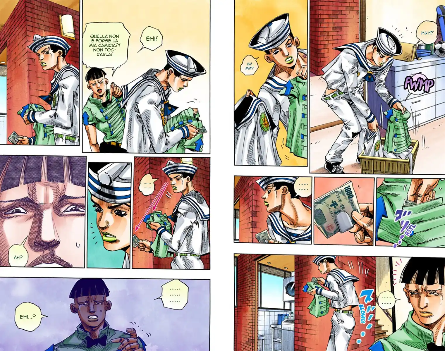 JoJo's Bizarre Adventure Part 8 - JoJolion (Official Colored) Capitolo 12 page 3