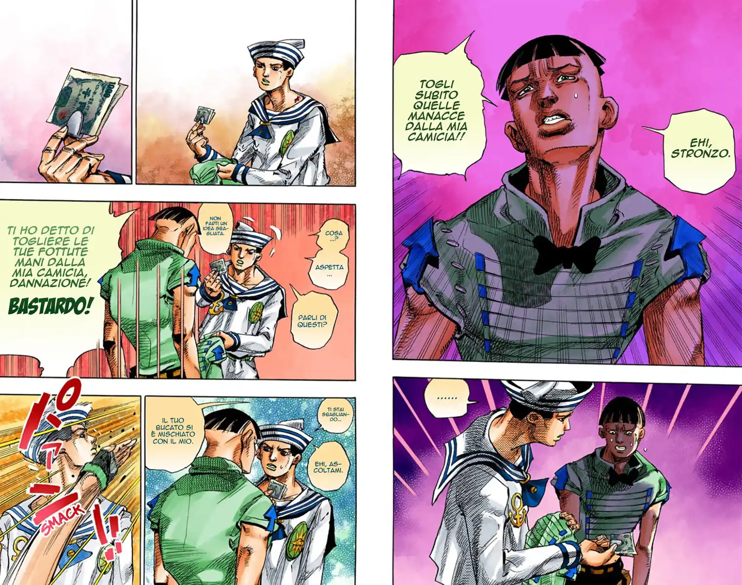 JoJo's Bizarre Adventure Part 8 - JoJolion (Official Colored) Capitolo 12 page 4