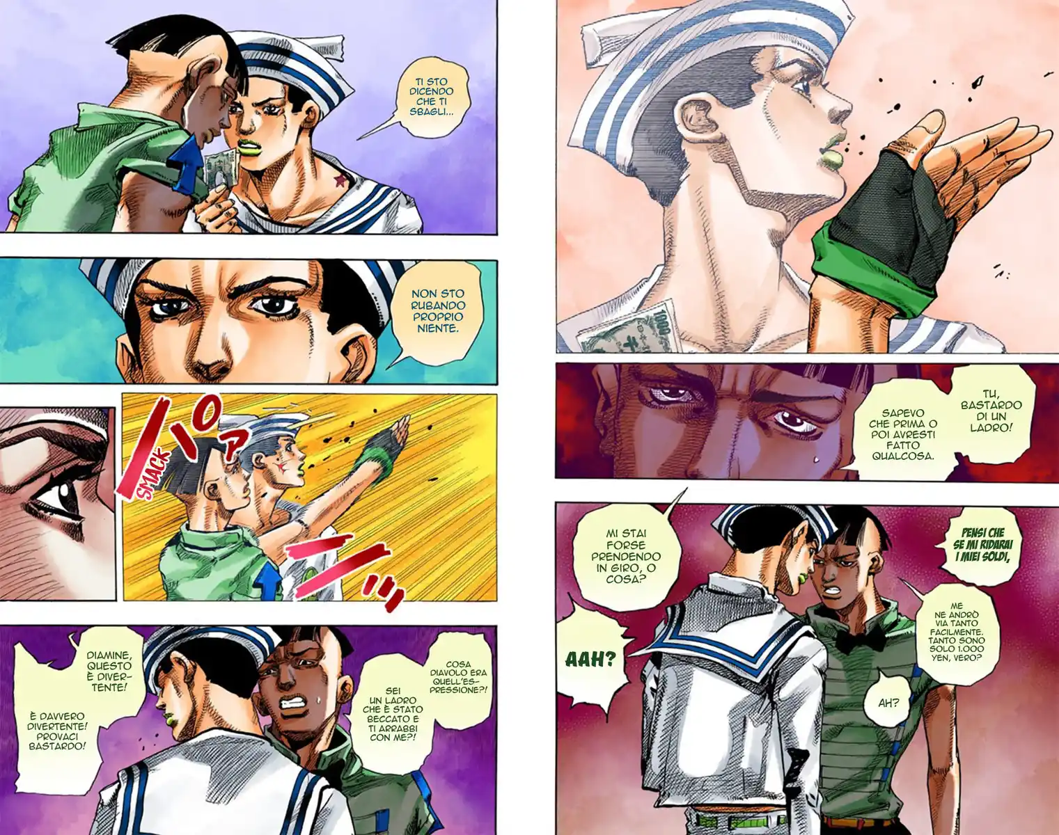 JoJo's Bizarre Adventure Part 8 - JoJolion (Official Colored) Capitolo 12 page 5